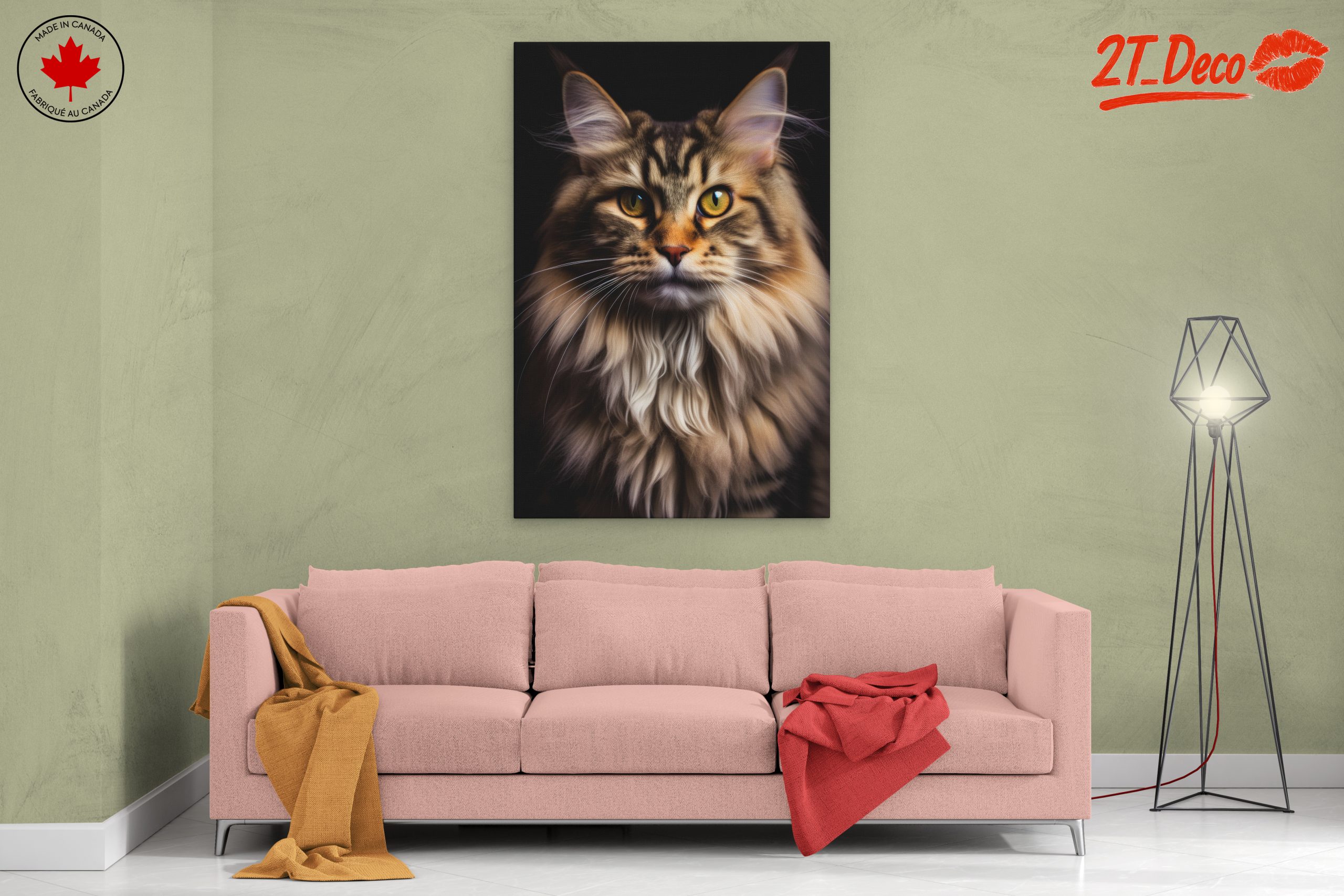 Majestic Cat Portrait - Image 2