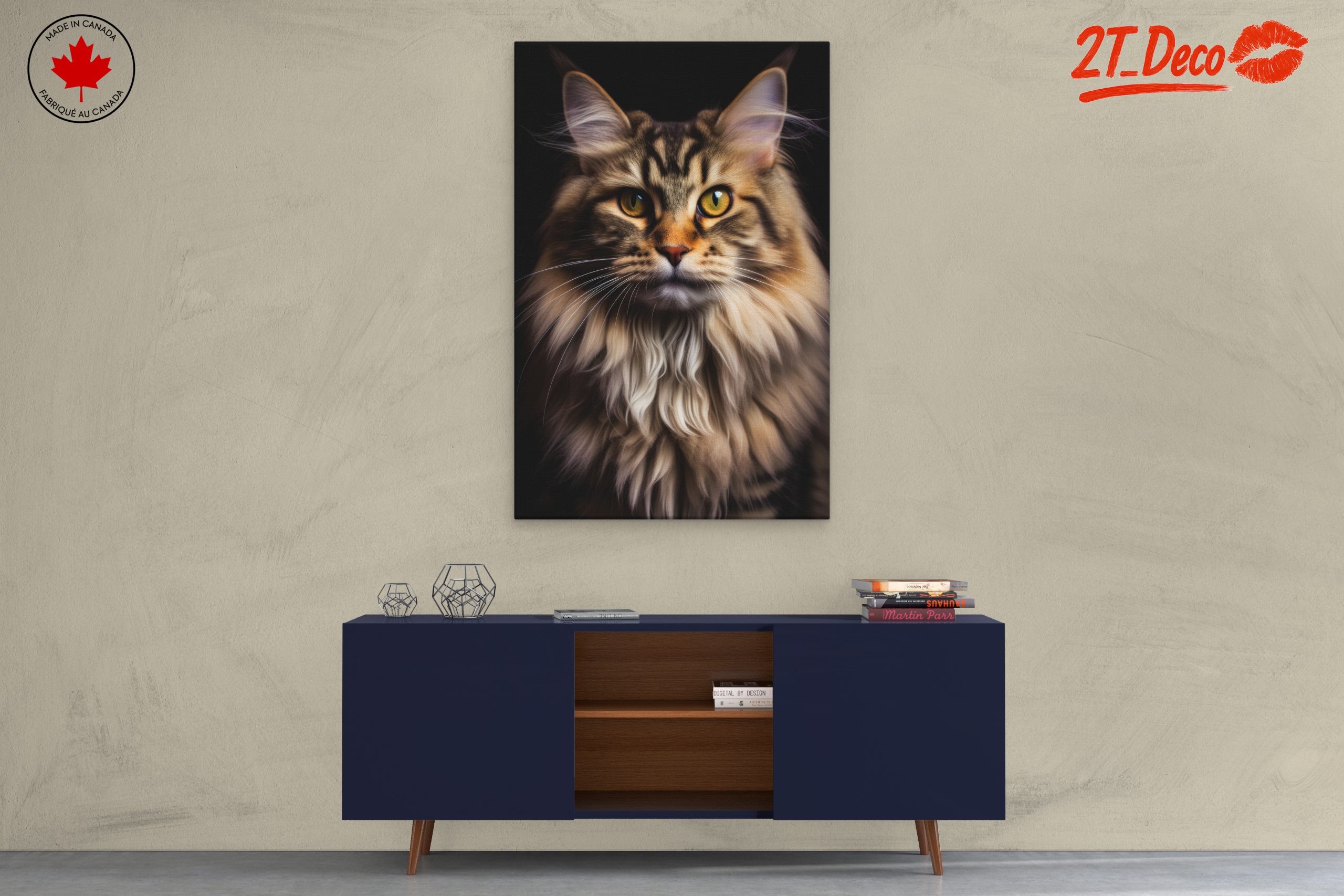 Majestic Cat Portrait - Image 3
