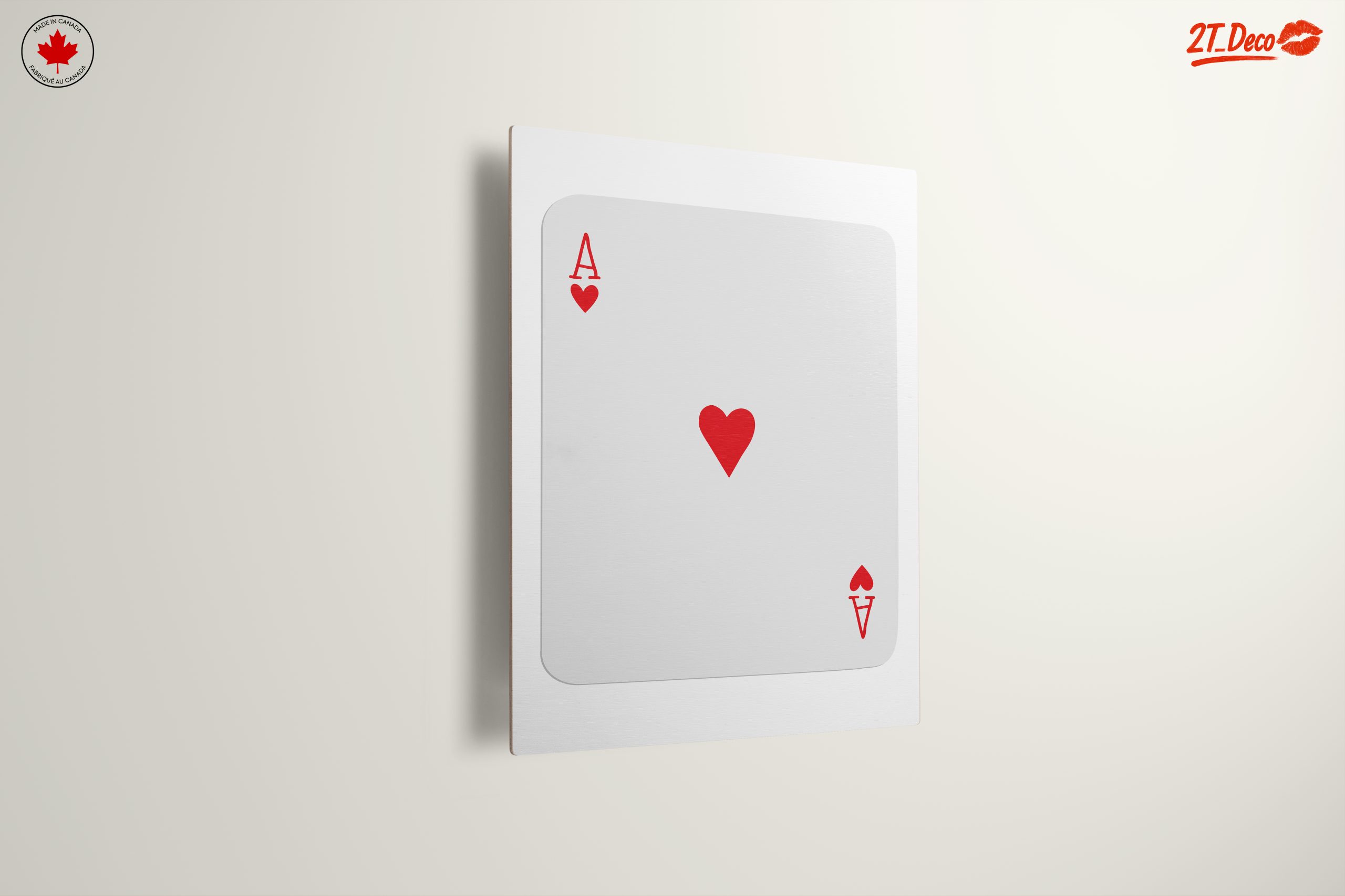 Ace of Hearts Playing Card Art 6 - Image 13
