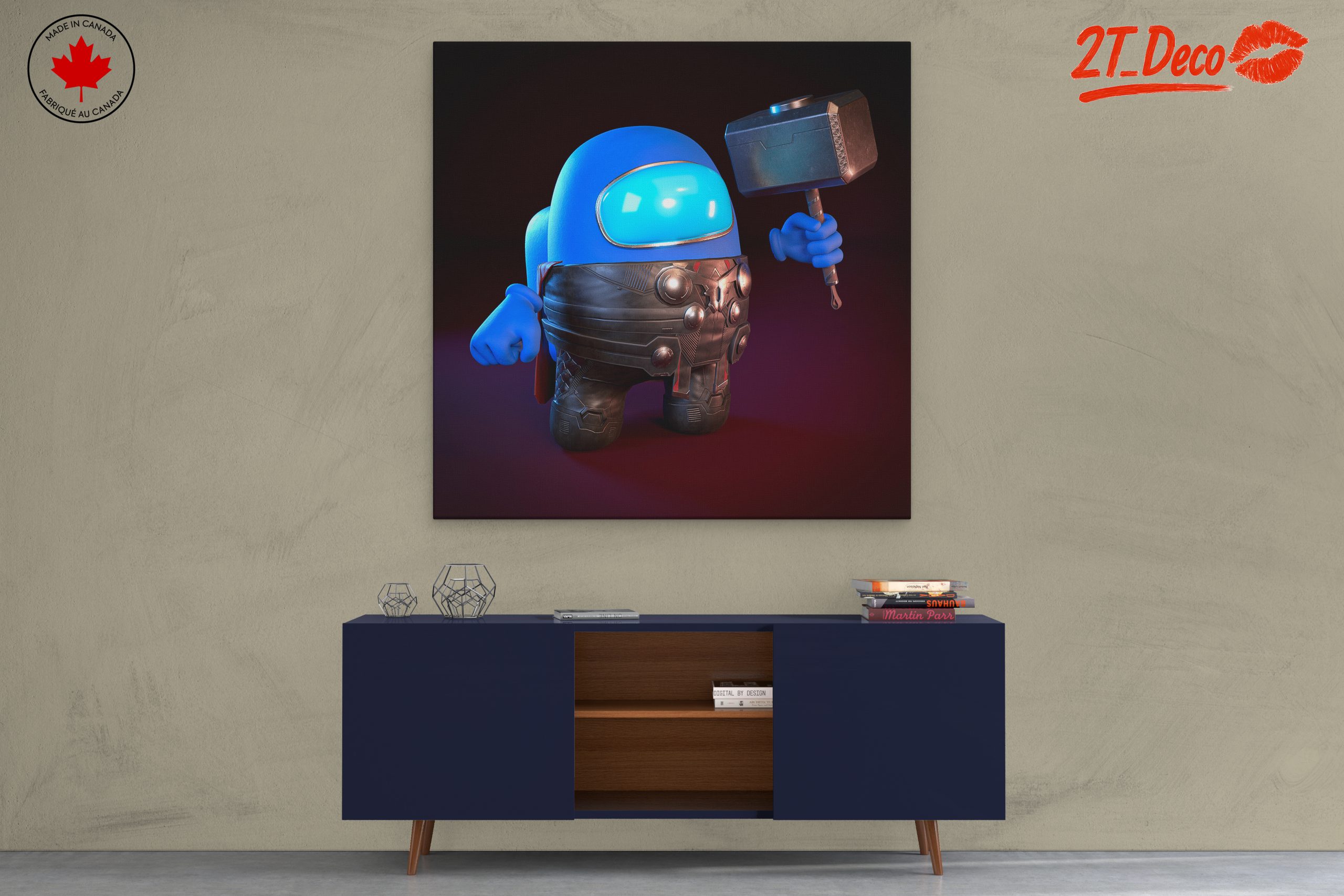 Unique Character Design with Hammer - Image 3