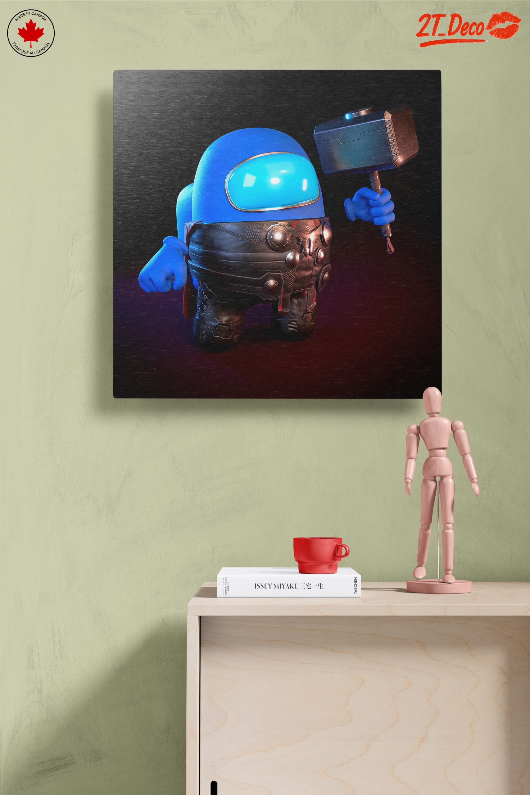 Unique Character Design with Hammer - Image 14