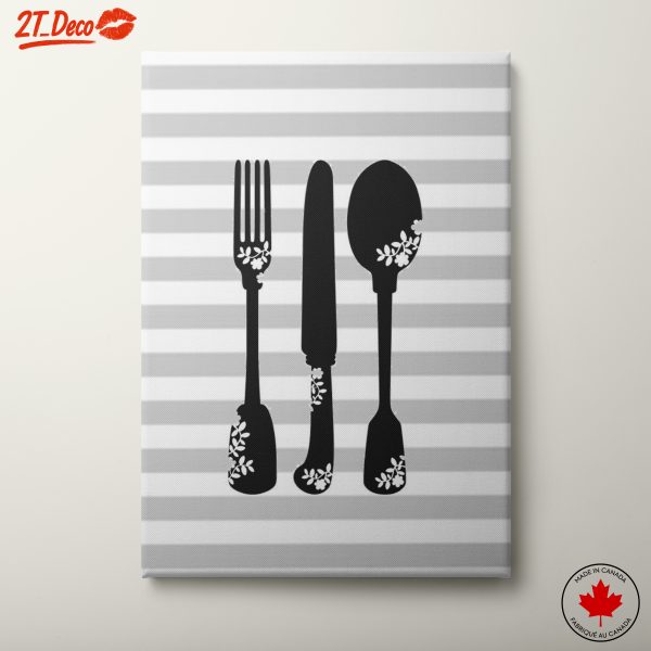 Stylish Kitchen Utensil Art for Home Decor 2