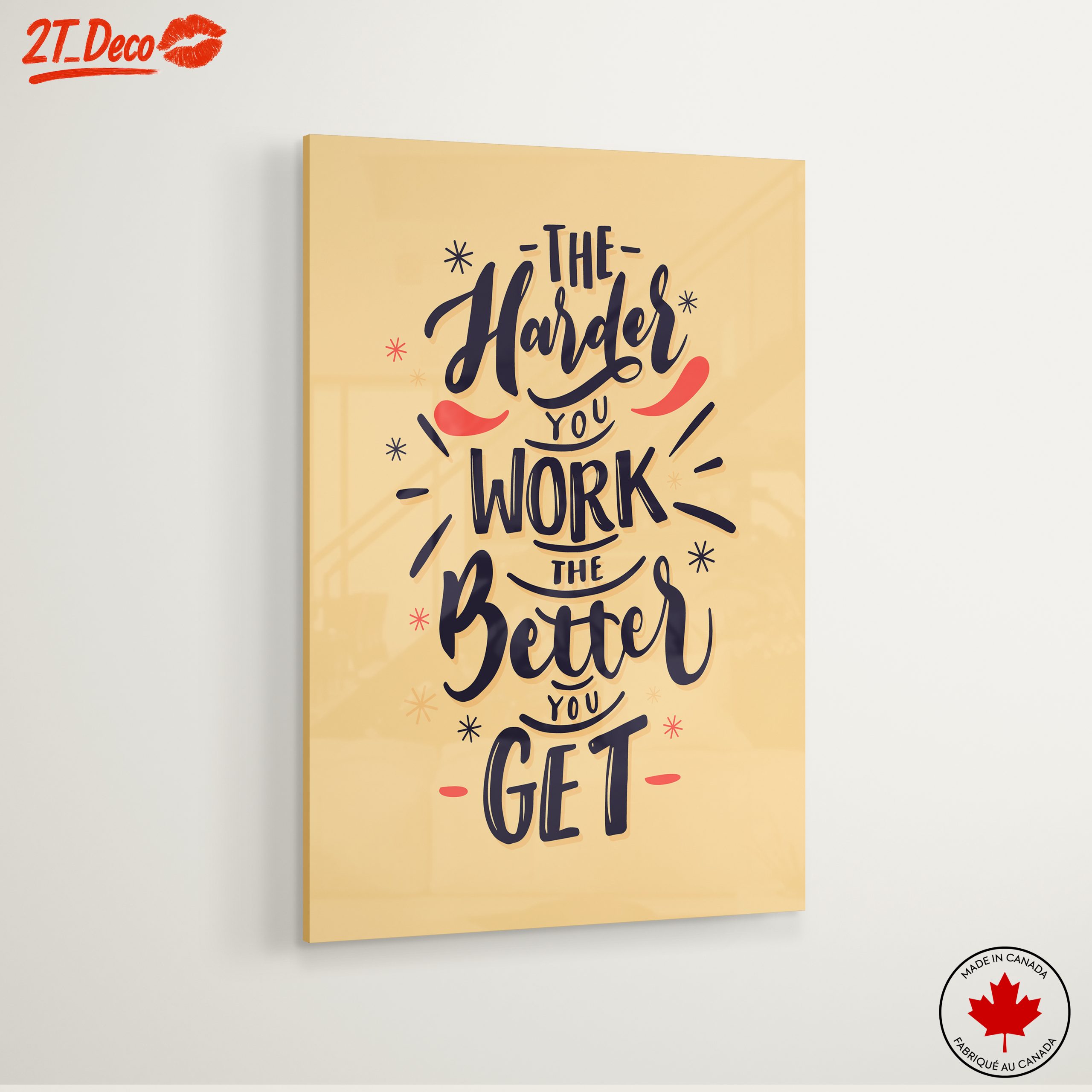 Motivational Wall Art with Quote - Image 6