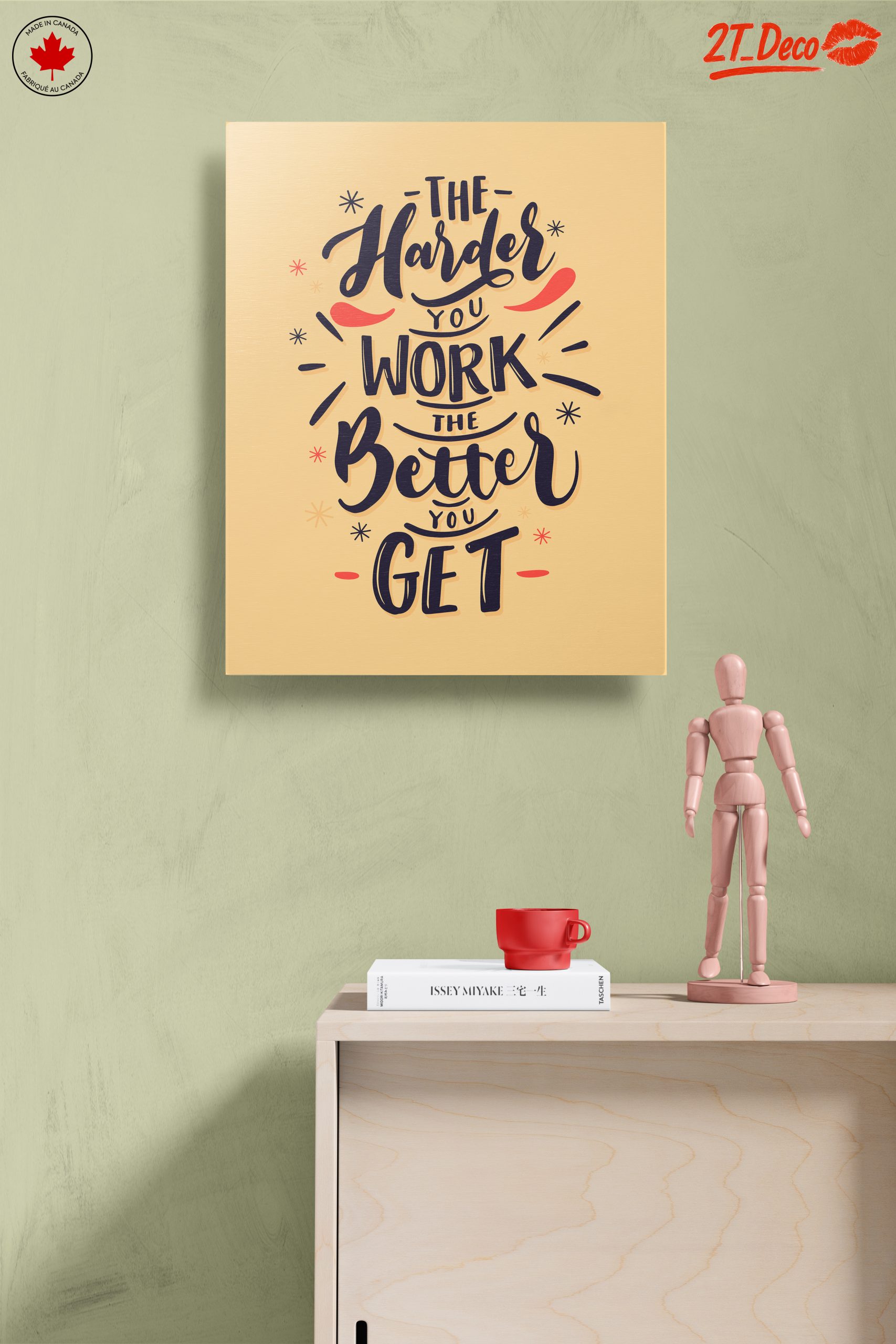 Motivational Wall Art with Quote - Image 14