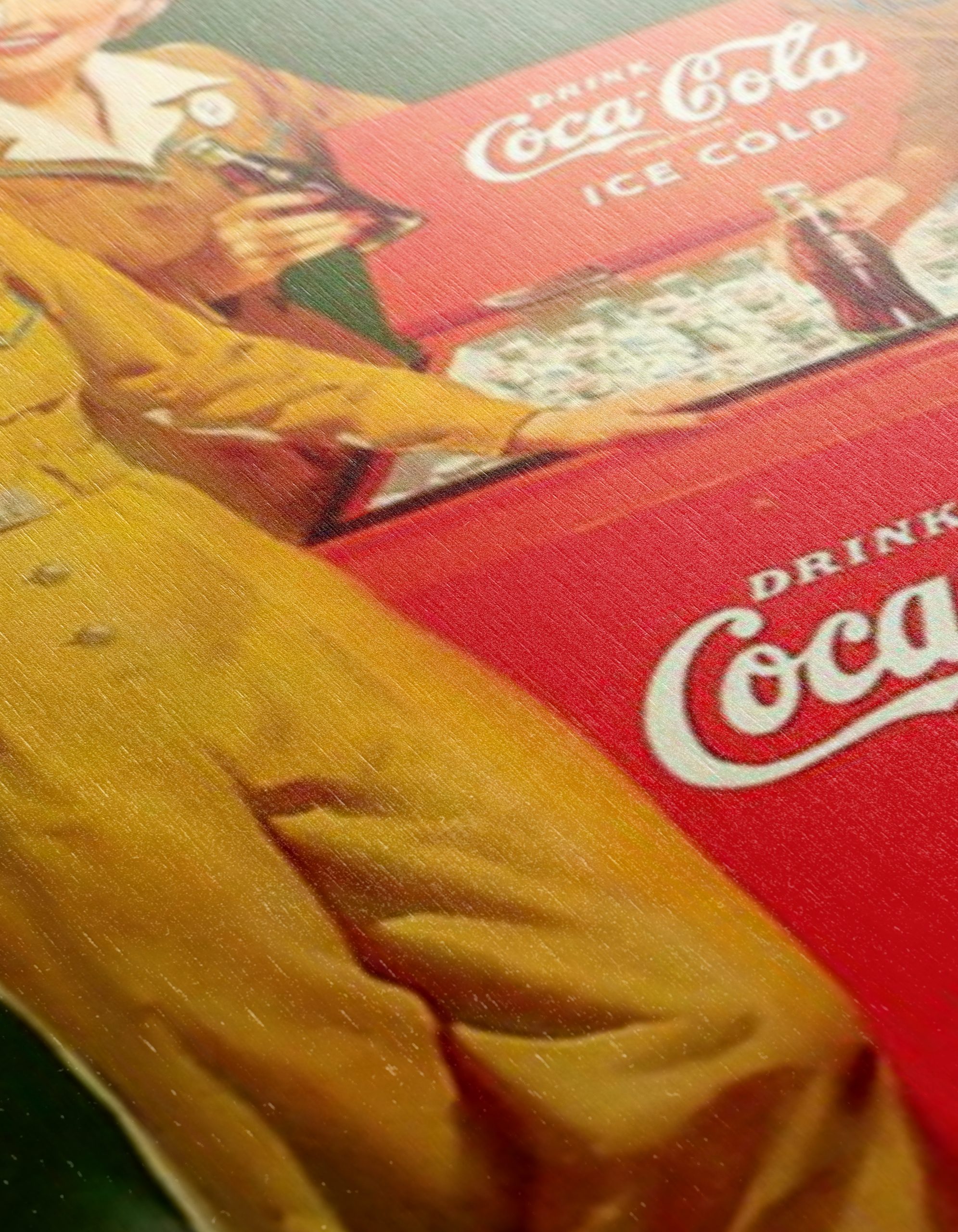 Vintage Coca-Cola Advertisement Featuring Iconic Women - Image 12