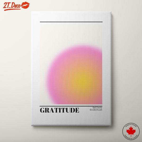 Gratitude Abstract Artwork