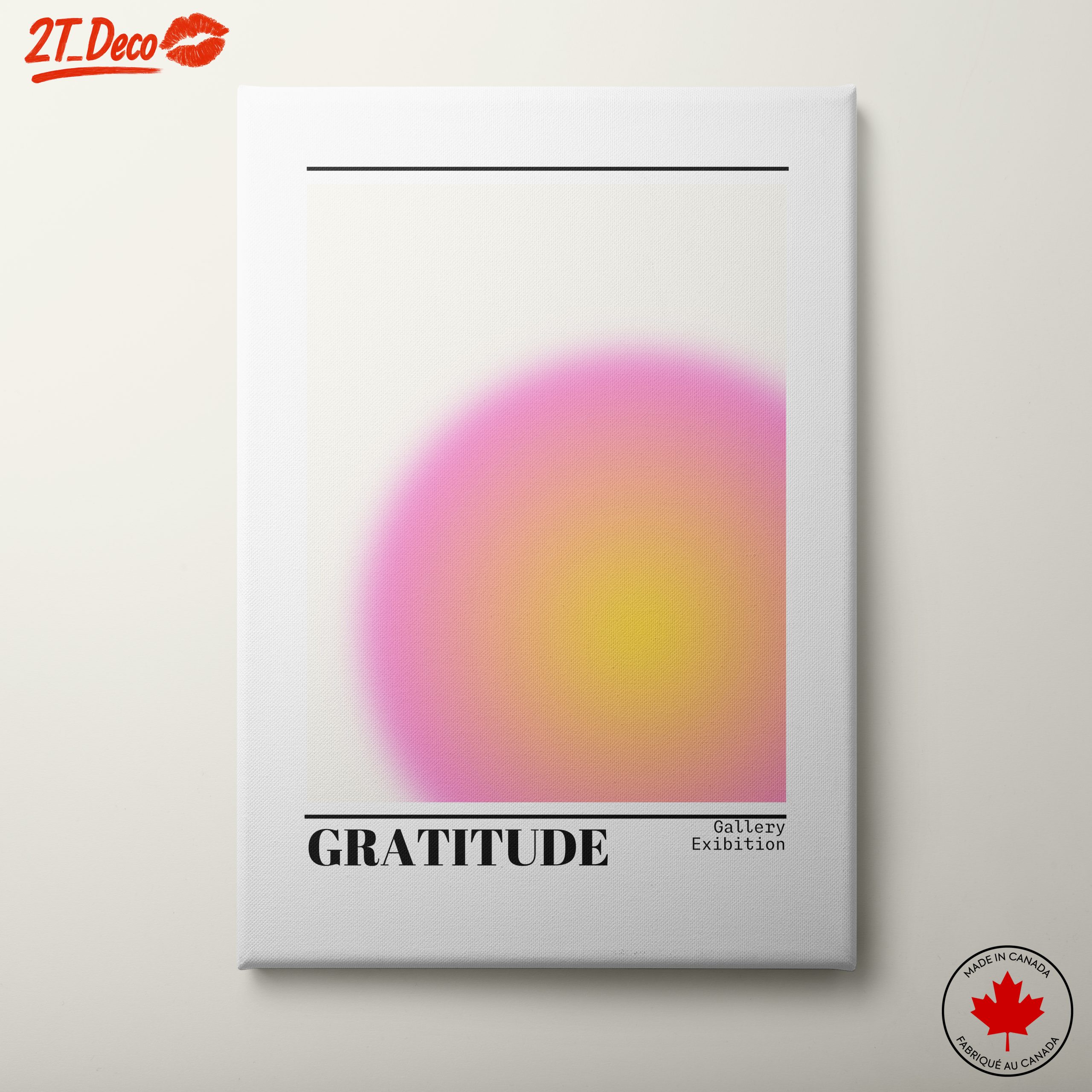 Gratitude Abstract Artwork