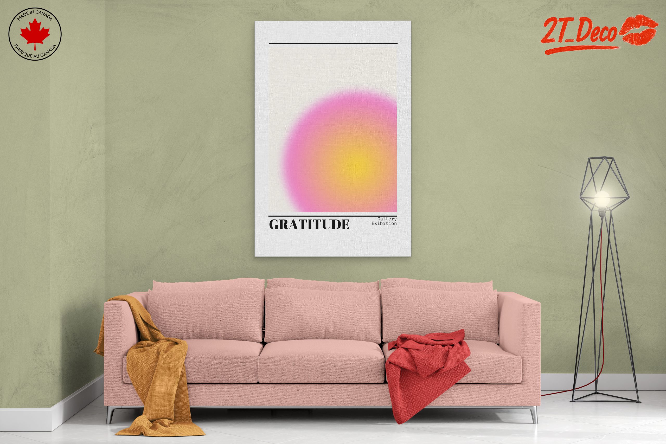 Gratitude Abstract Artwork - Image 2