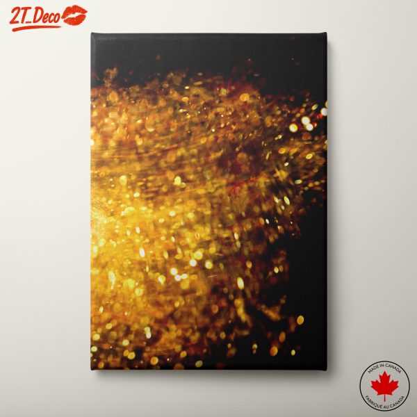 Abstract Gold Textures Wall Art
