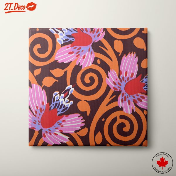 Vibrant Floral Pattern Art 2