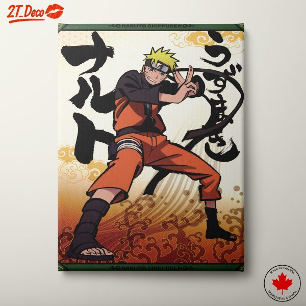 Dynamic Naruto Art from Naruto Shippuden