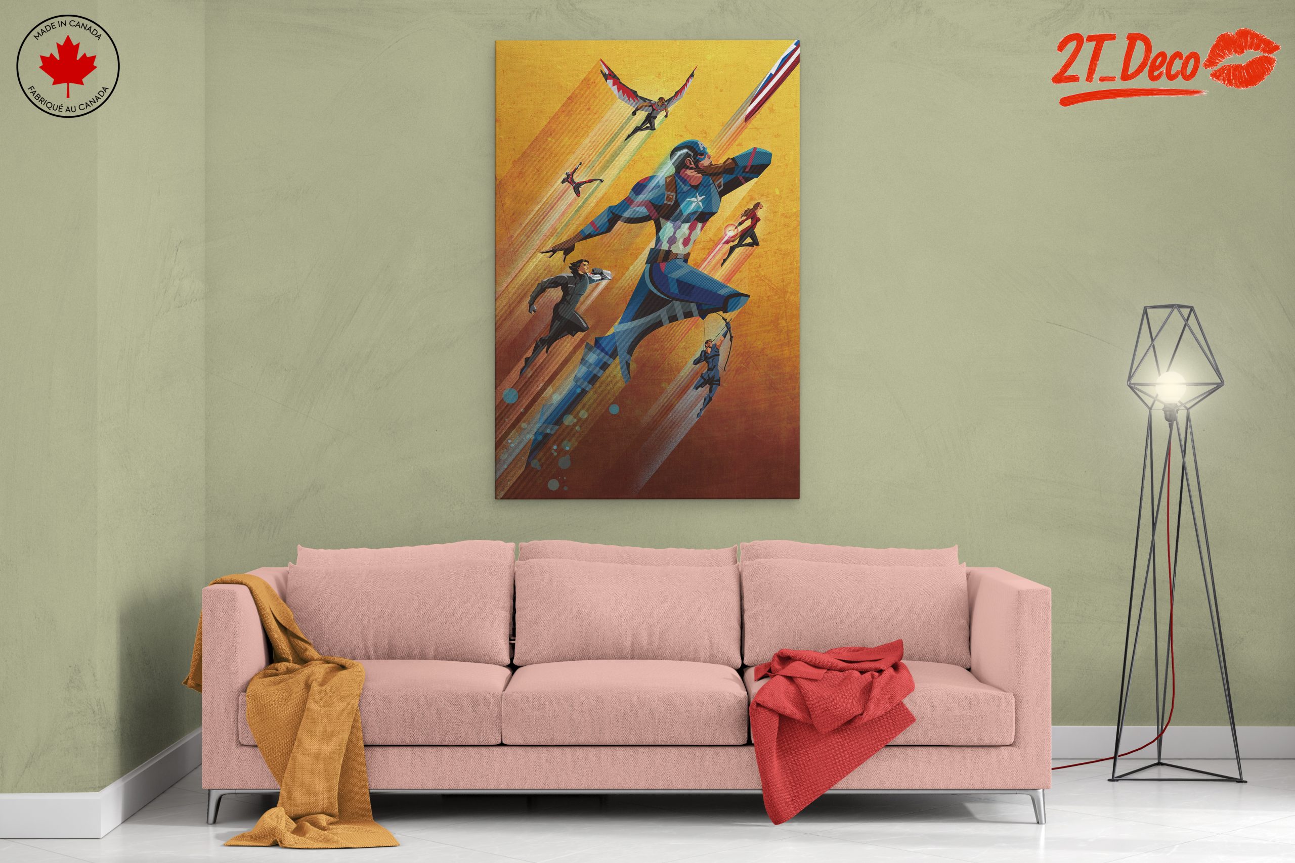 Dynamic Avengers Action Art - Image 2