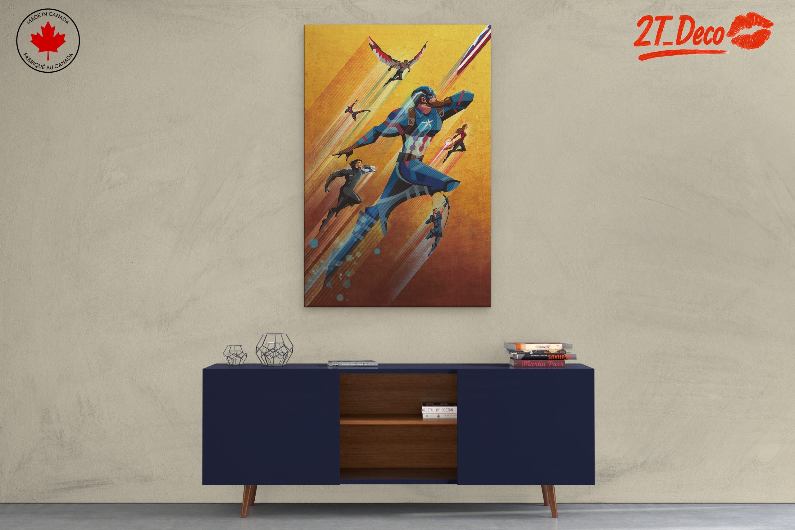 Dynamic Avengers Action Art - Image 3