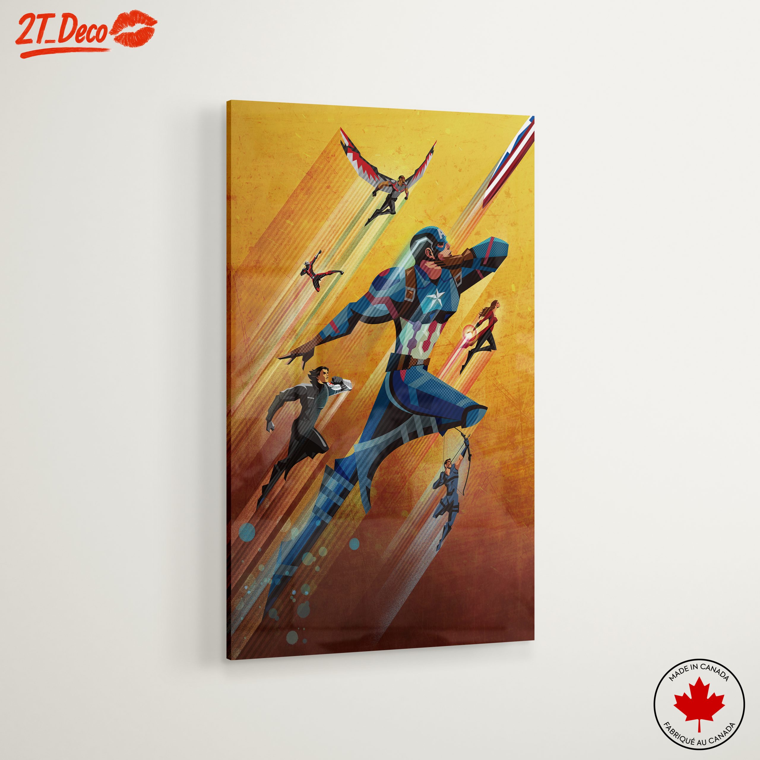Dynamic Avengers Action Art - Image 6