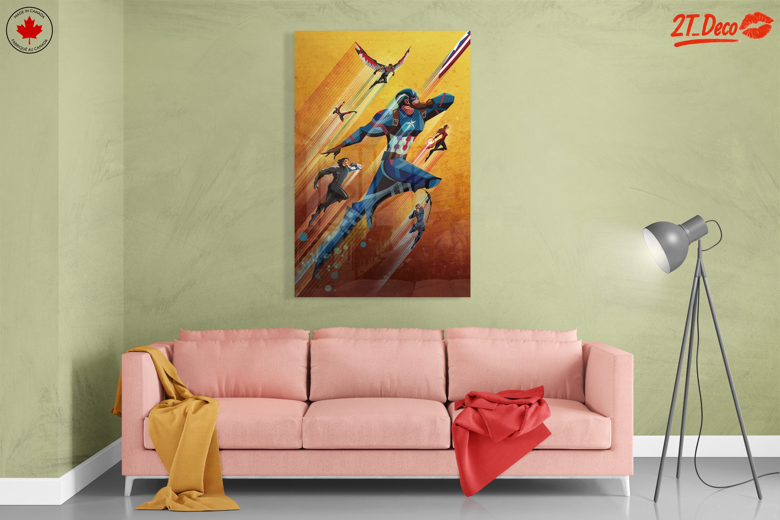Dynamic Avengers Action Art - Image 7