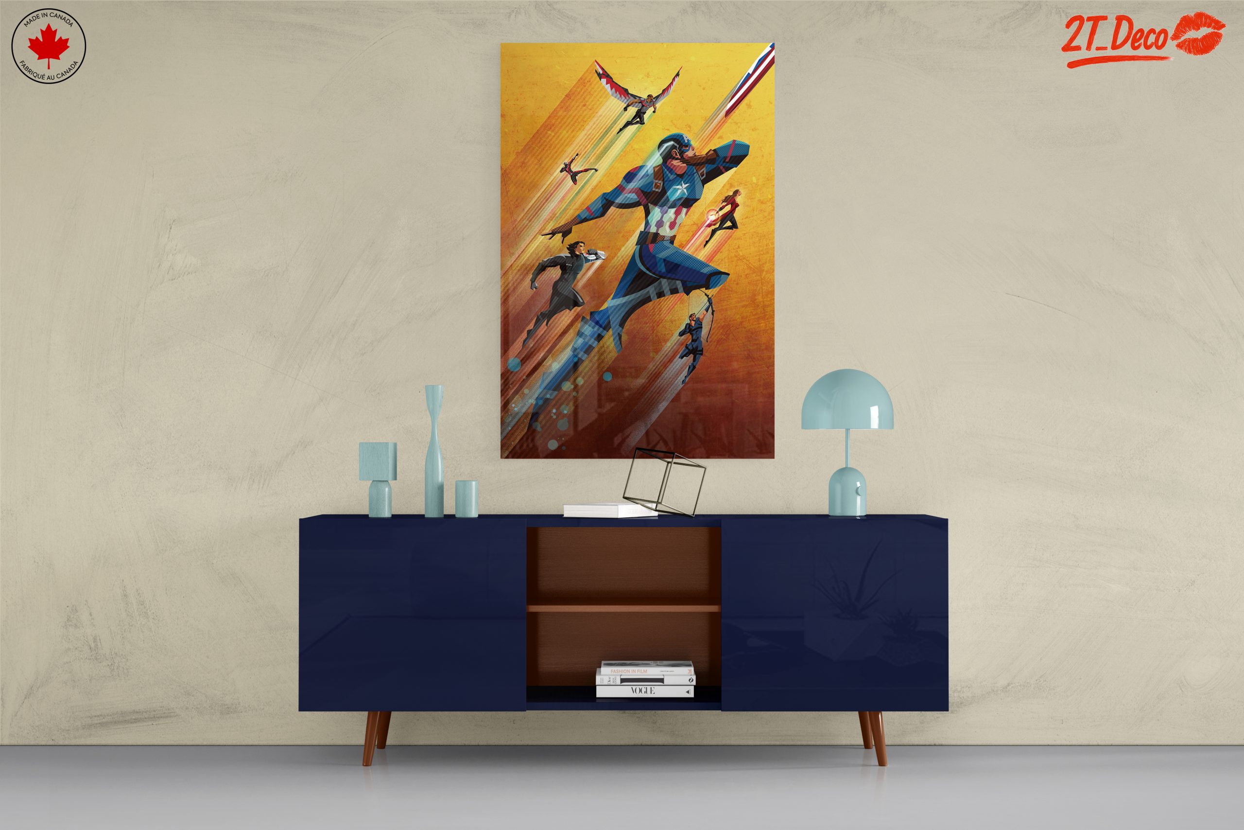 Dynamic Avengers Action Art - Image 8