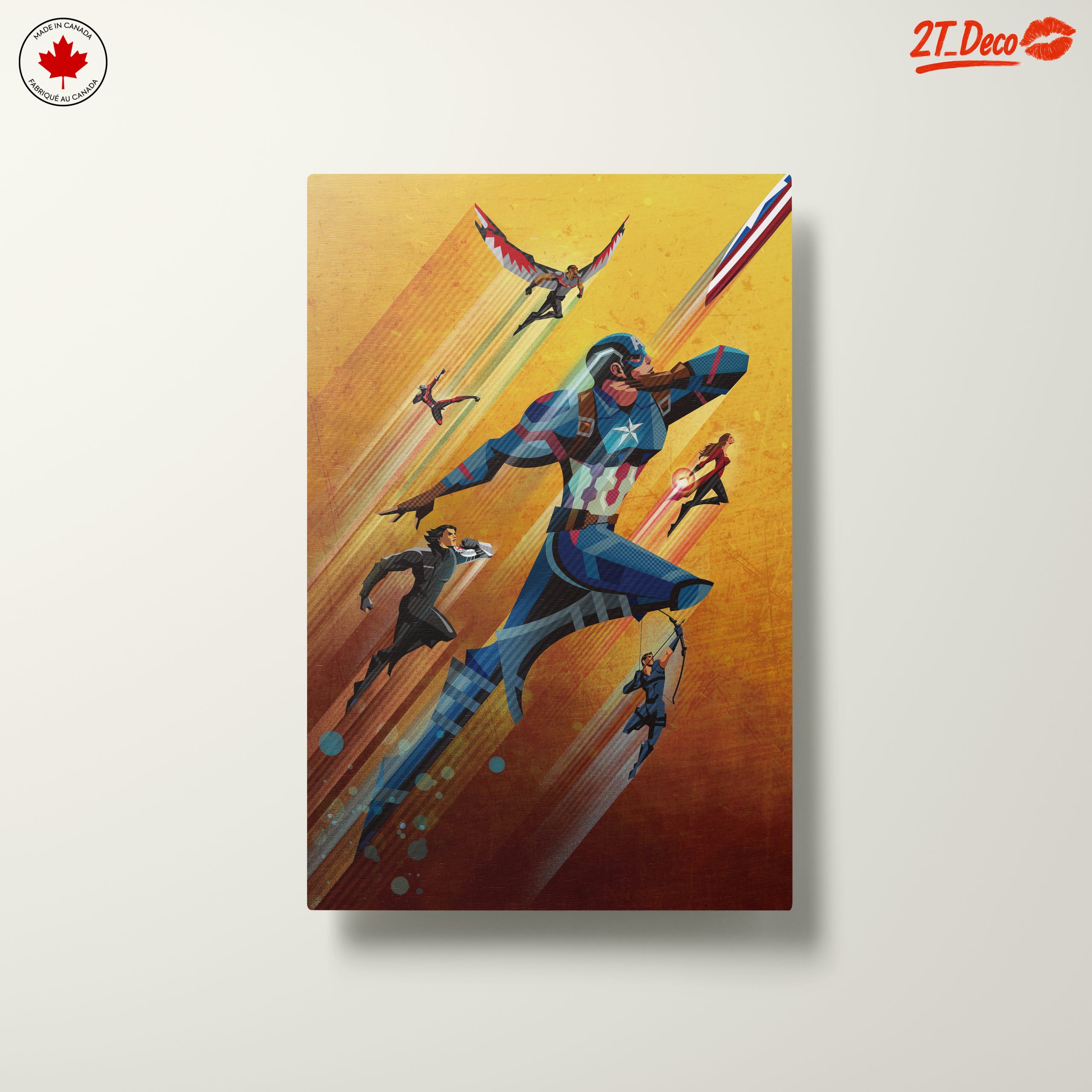 Dynamic Avengers Action Art - Image 10