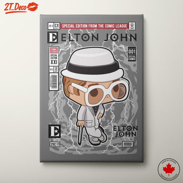 Elton John Funko Pop Character Art