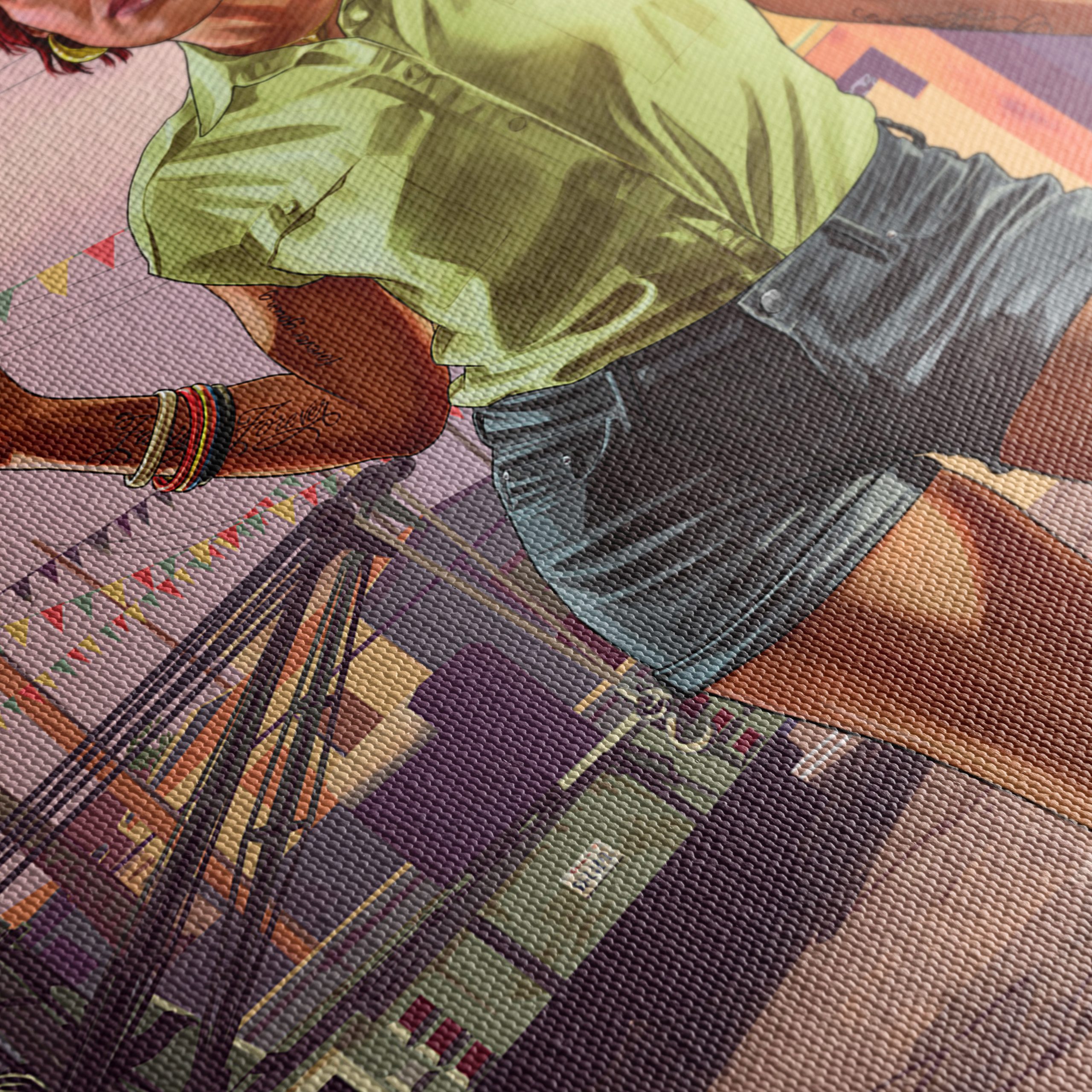 Grand Theft Auto Character Street Scene Art - Image 5