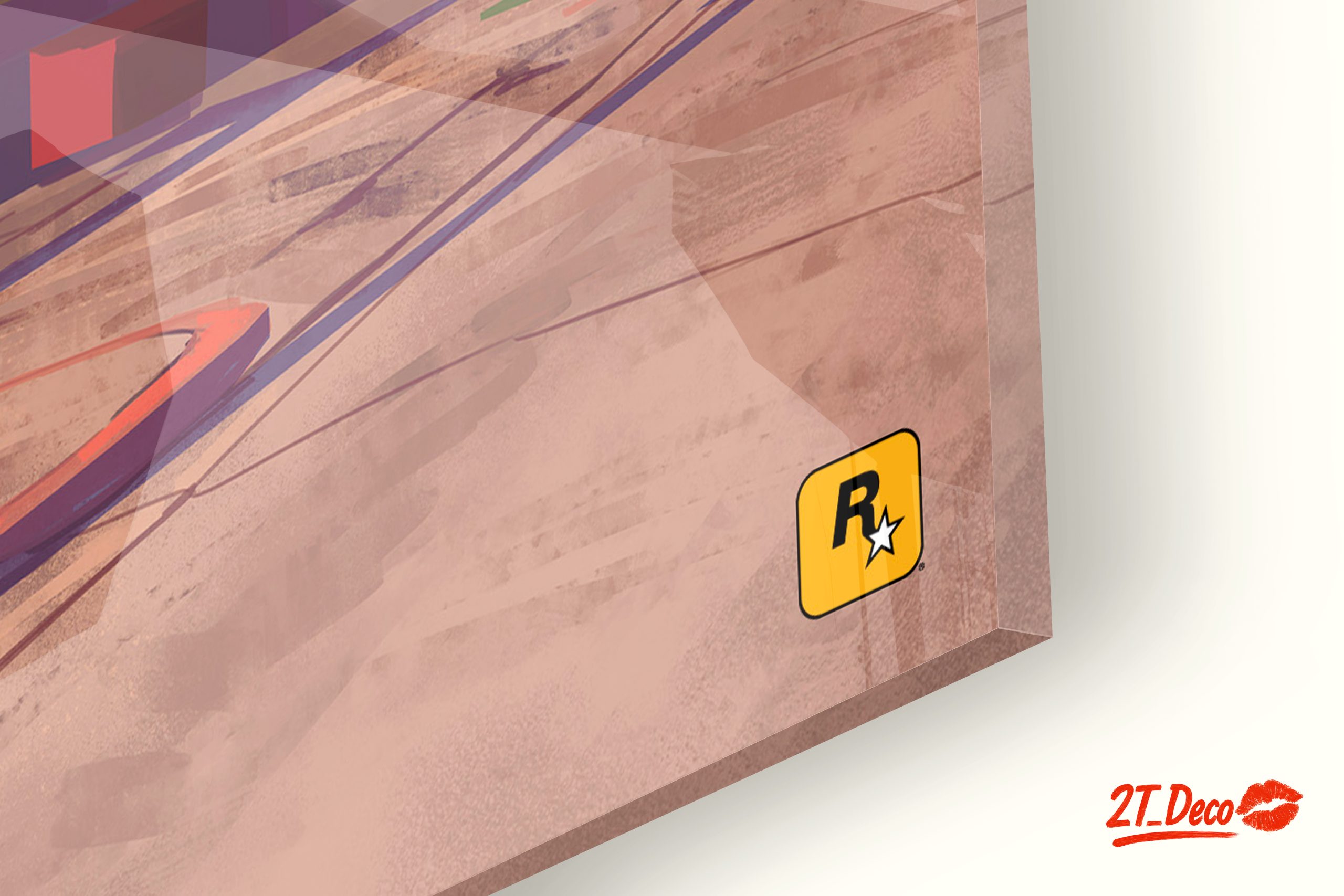 Grand Theft Auto Character Street Scene Art - Image 9