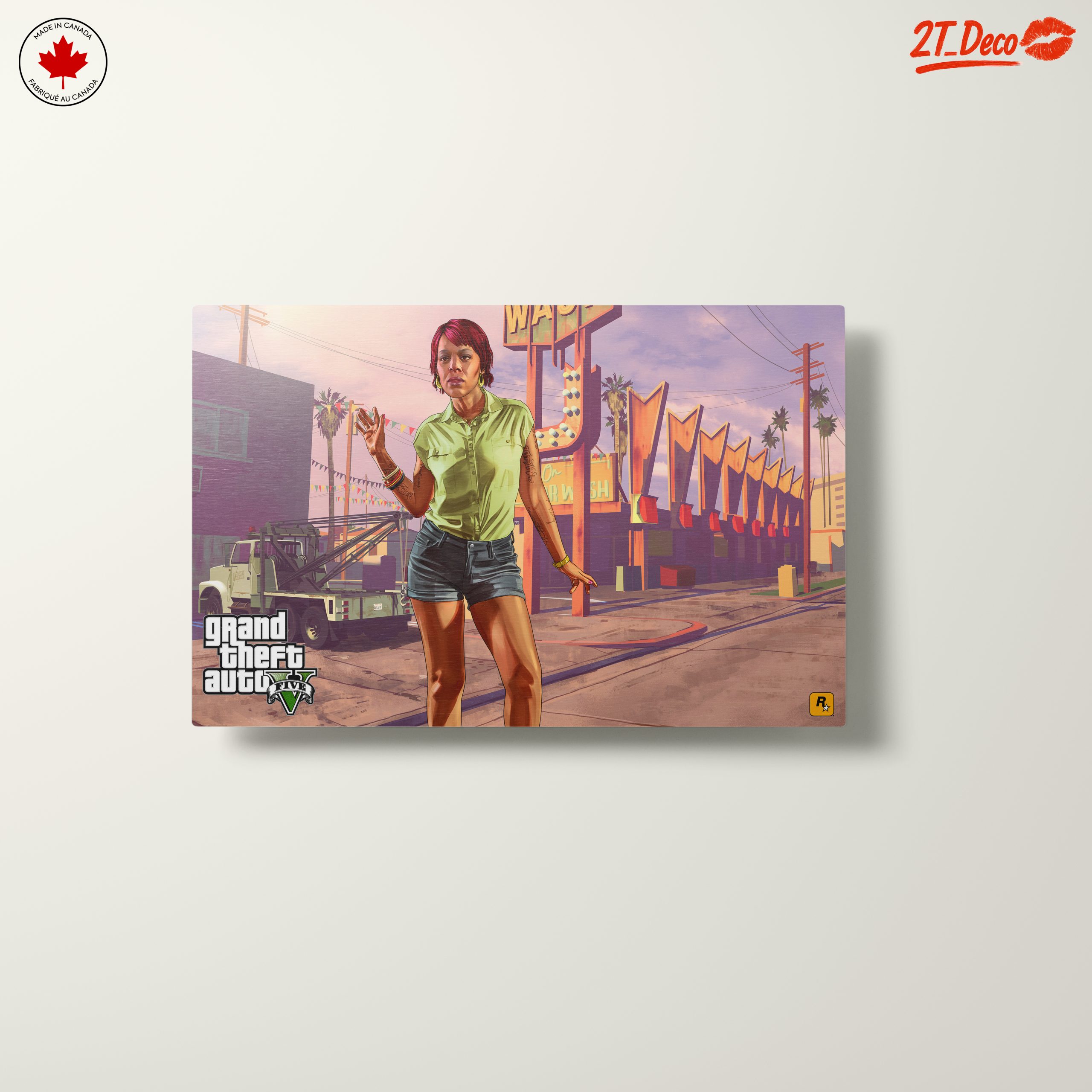 Grand Theft Auto Character Street Scene Art - Image 10