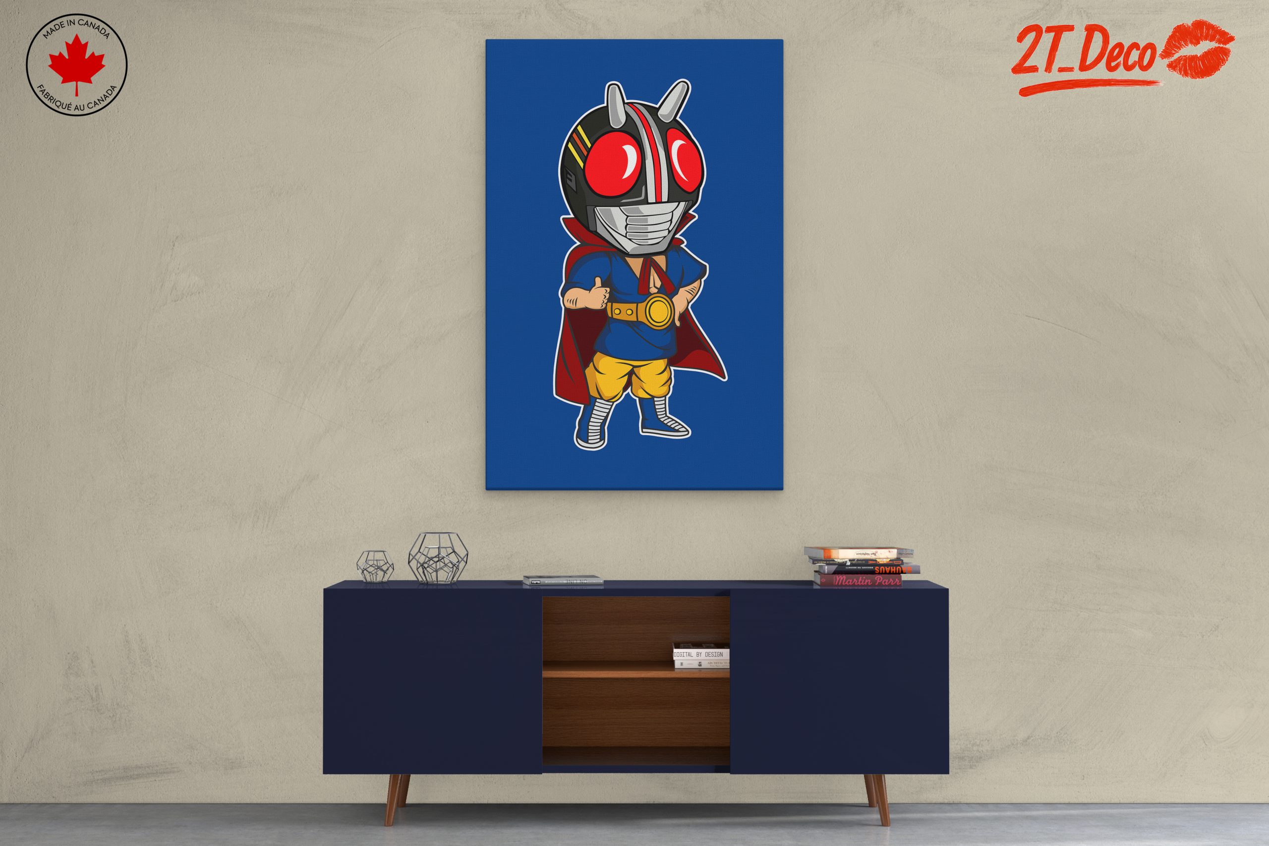 Stylized Anime Character with Cape - Image 3