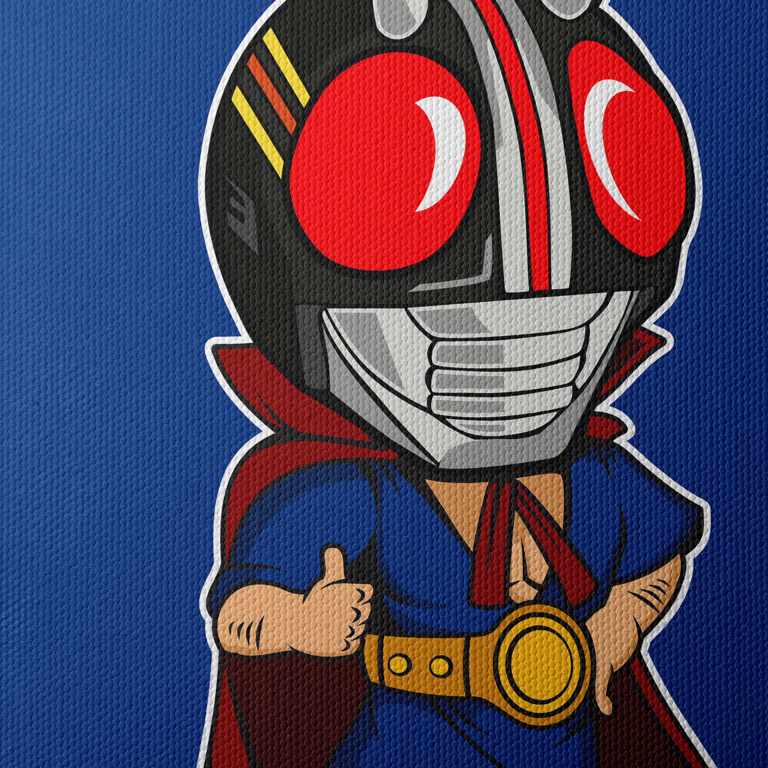 Stylized Anime Character with Cape - Image 4