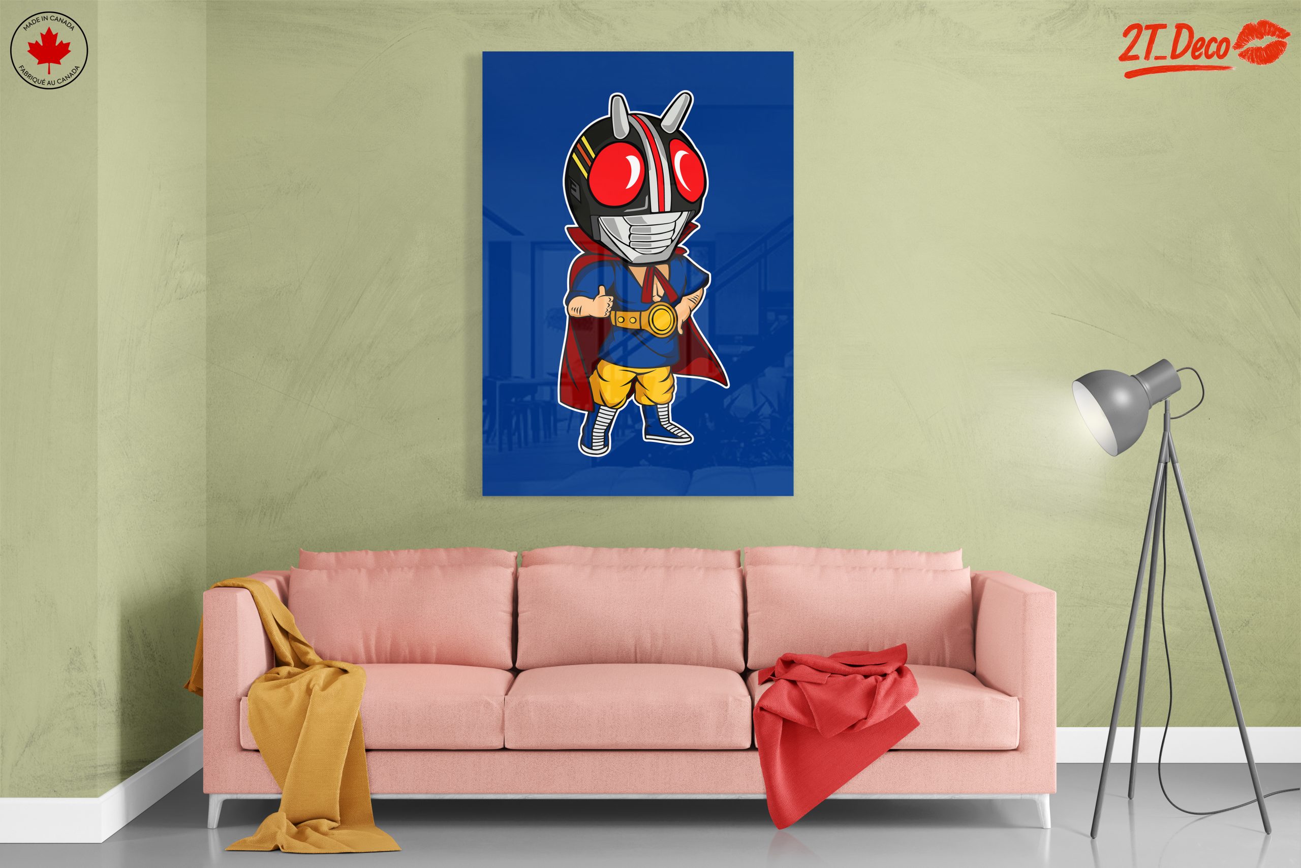 Stylized Anime Character with Cape - Image 7