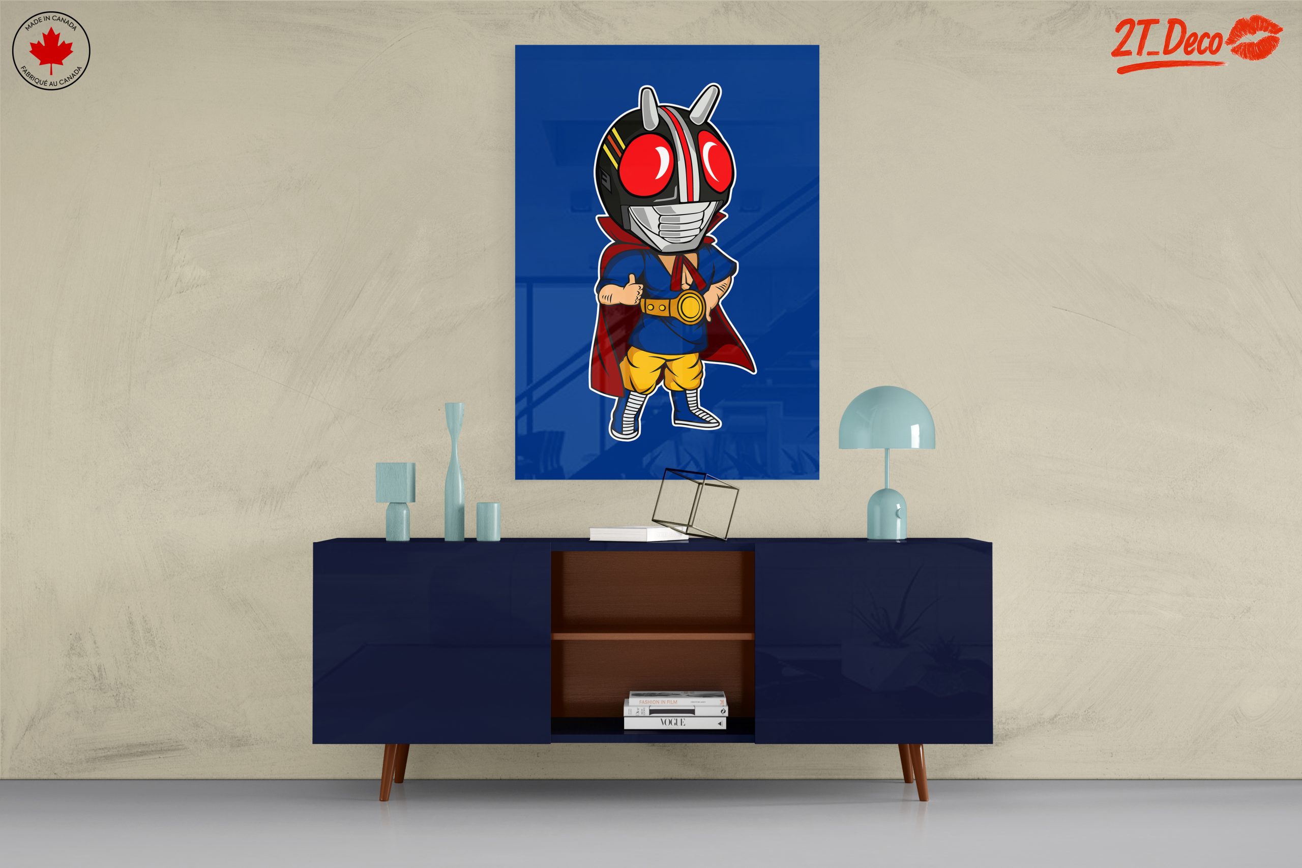Stylized Anime Character with Cape - Image 8