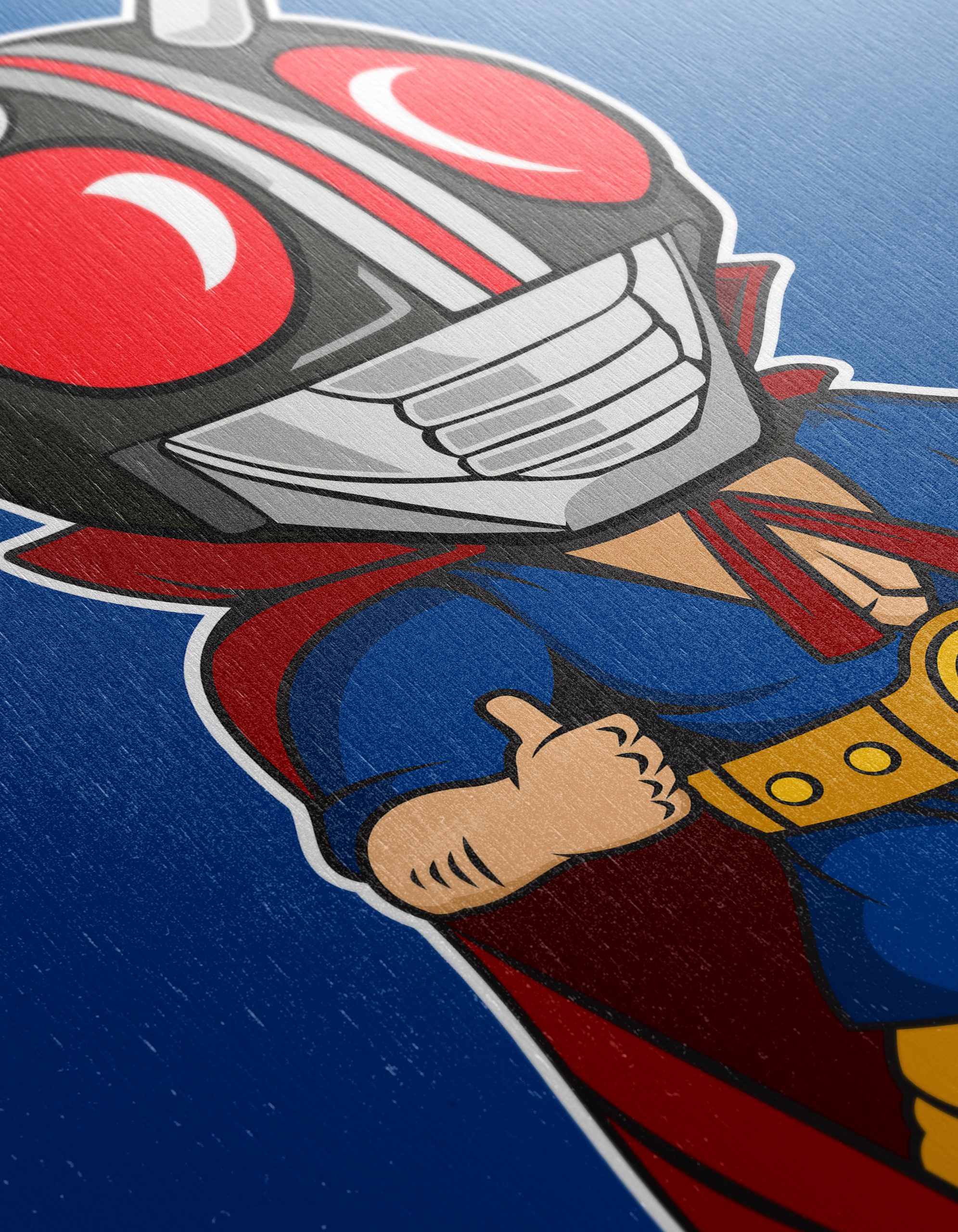 Stylized Anime Character with Cape - Image 12