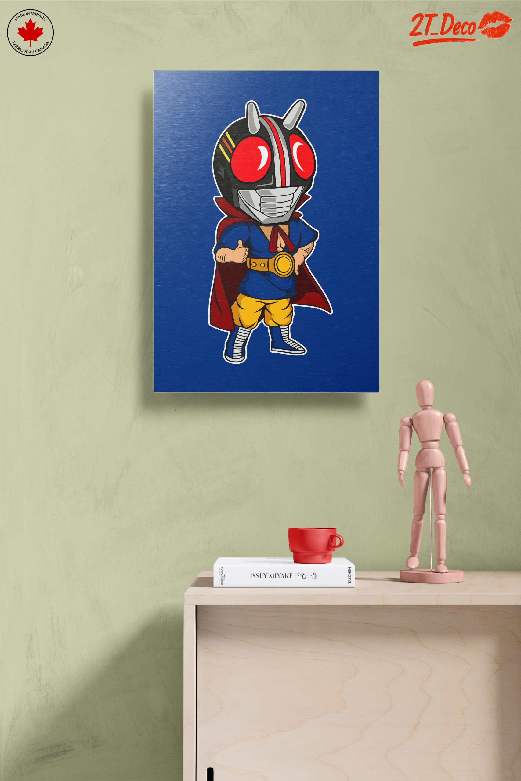 Stylized Anime Character with Cape - Image 14