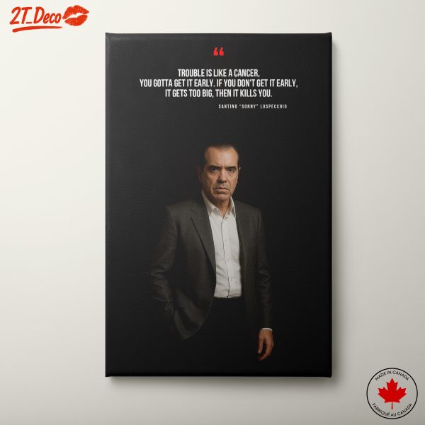 Inspirational Quote Art Featuring Santino Lospecchio