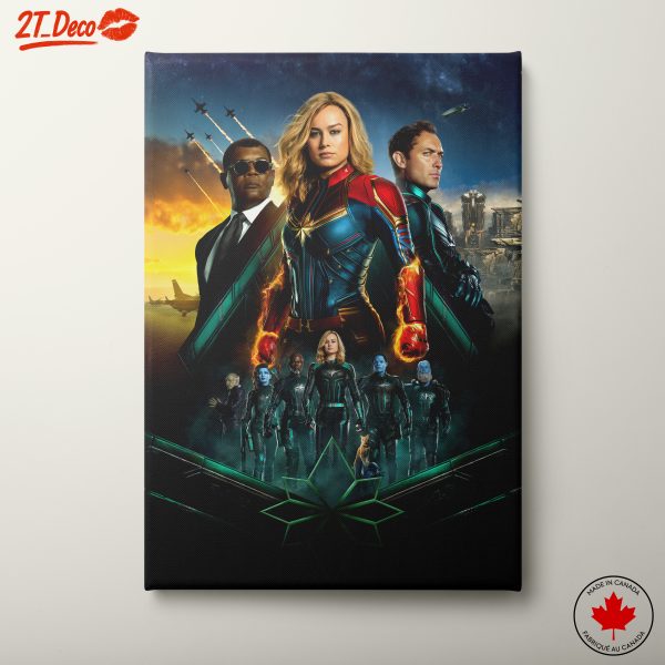 Captain Marvel Movie Poster Art