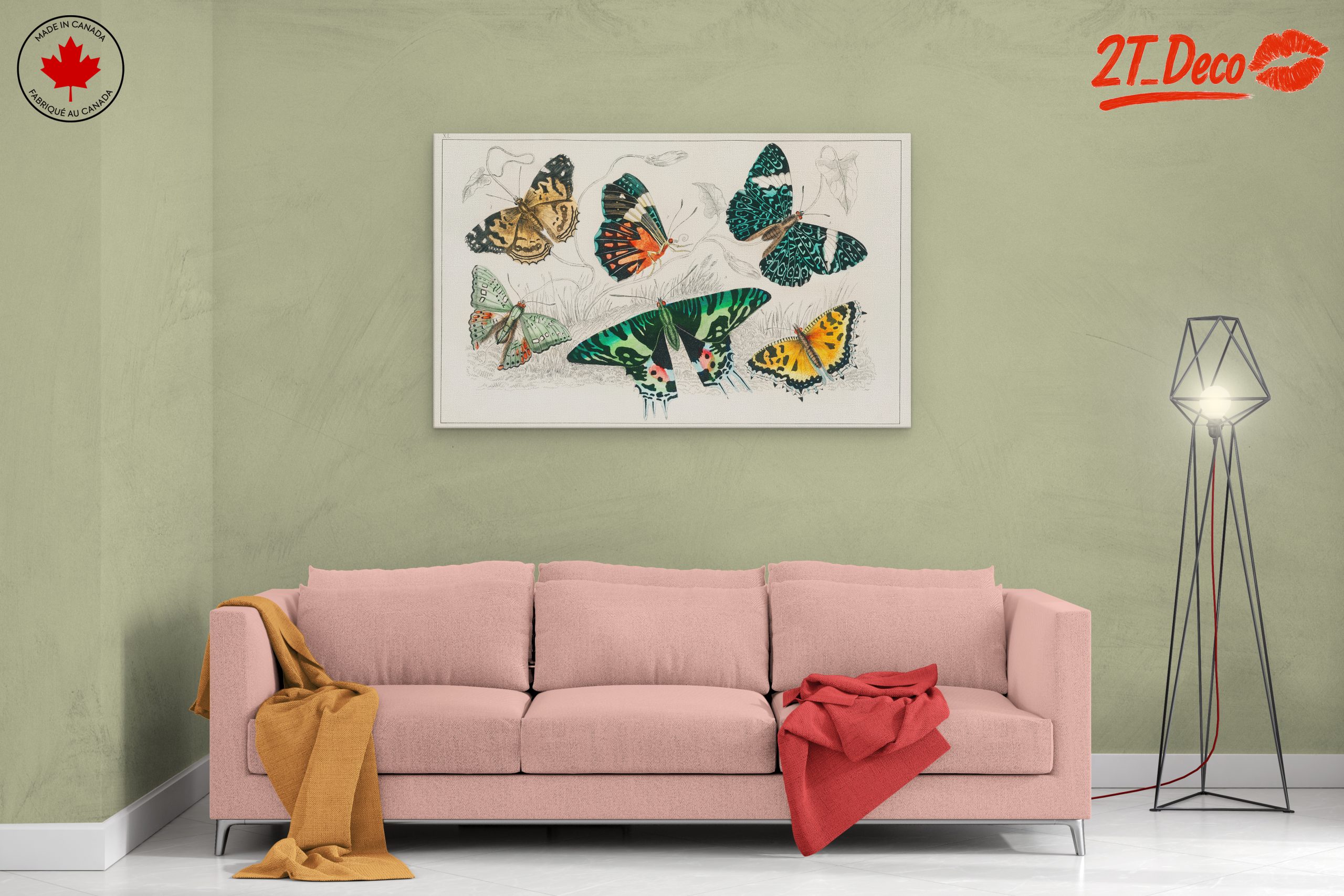 Colorful Butterflies Artwork - Image 2
