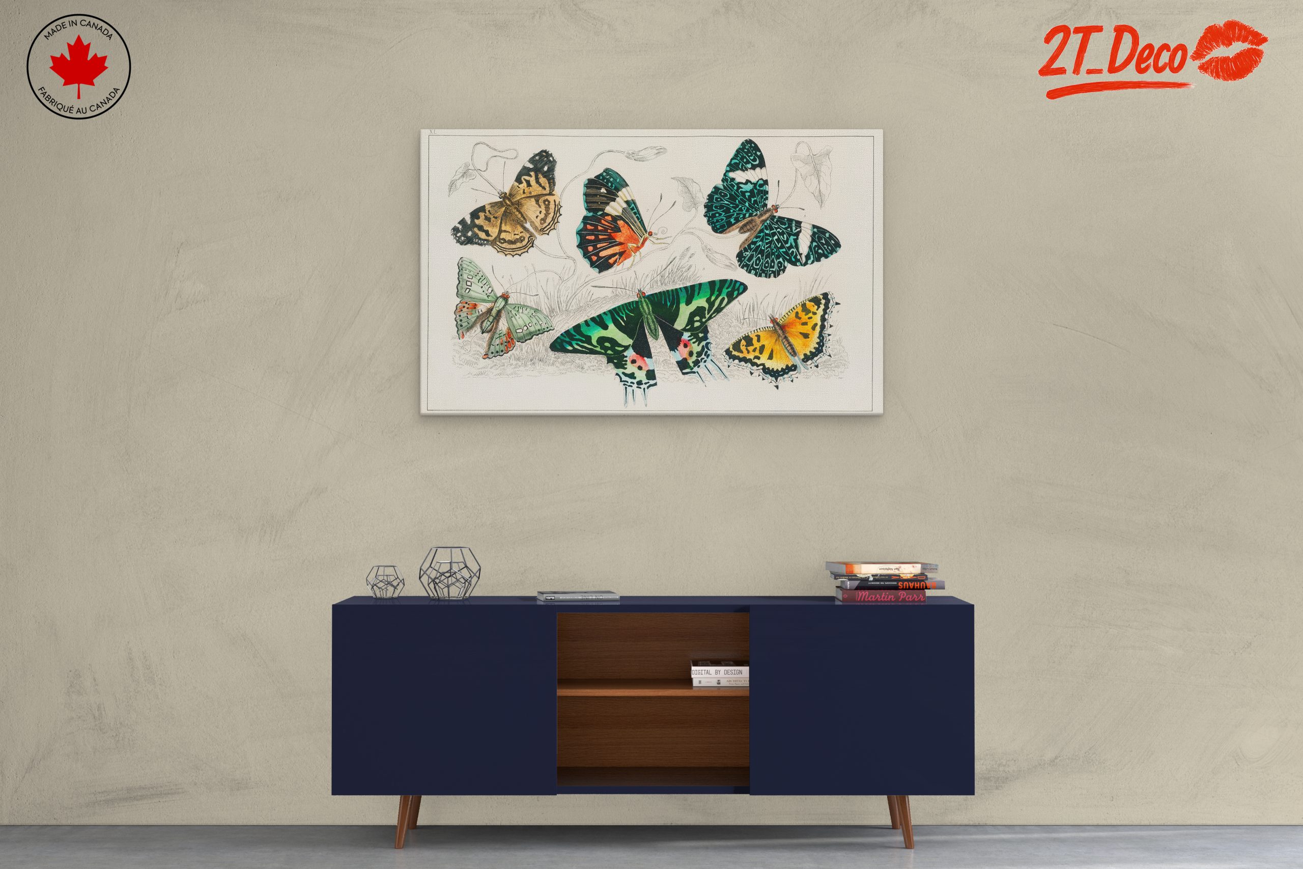 Colorful Butterflies Artwork - Image 3
