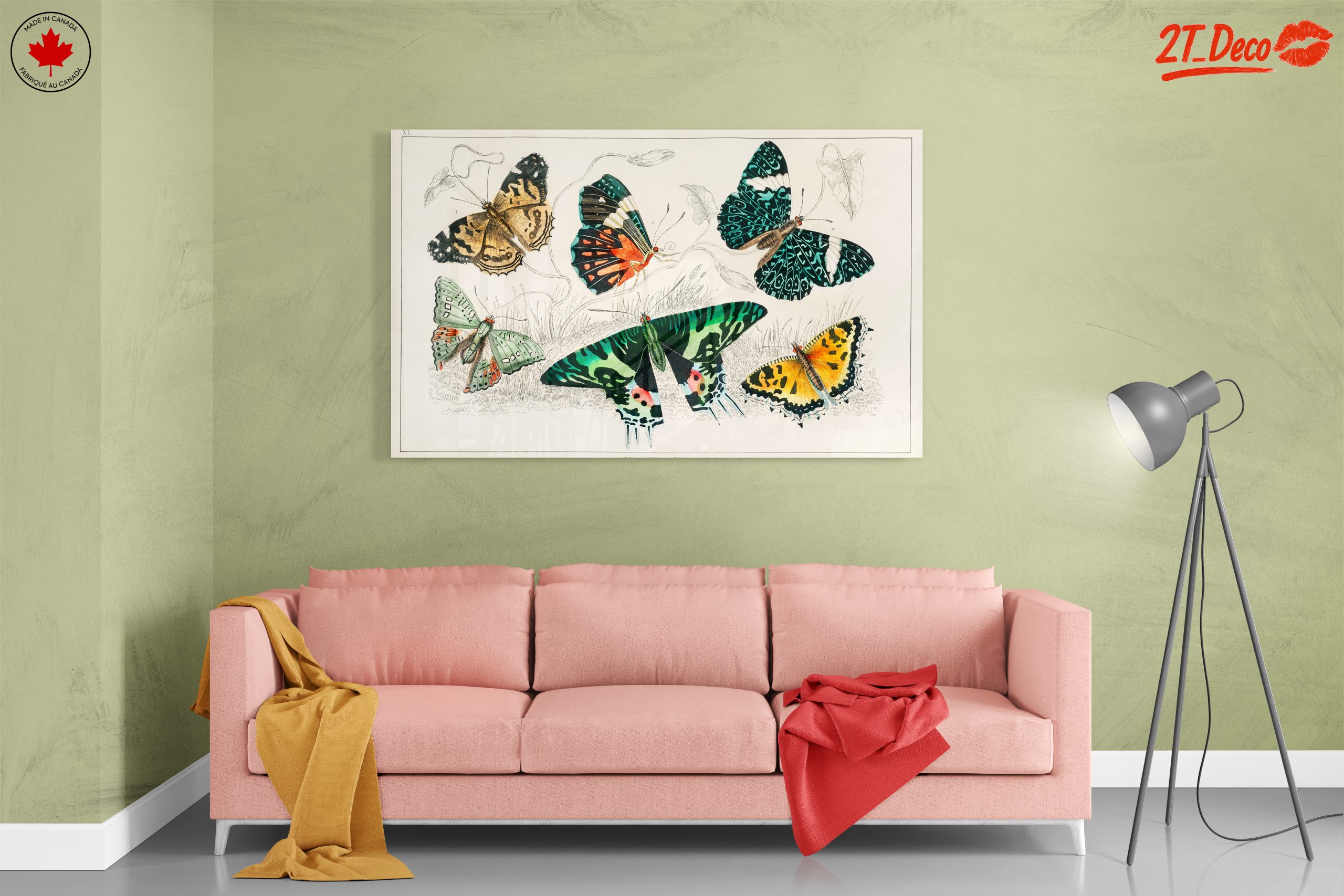 Colorful Butterflies Artwork - Image 7