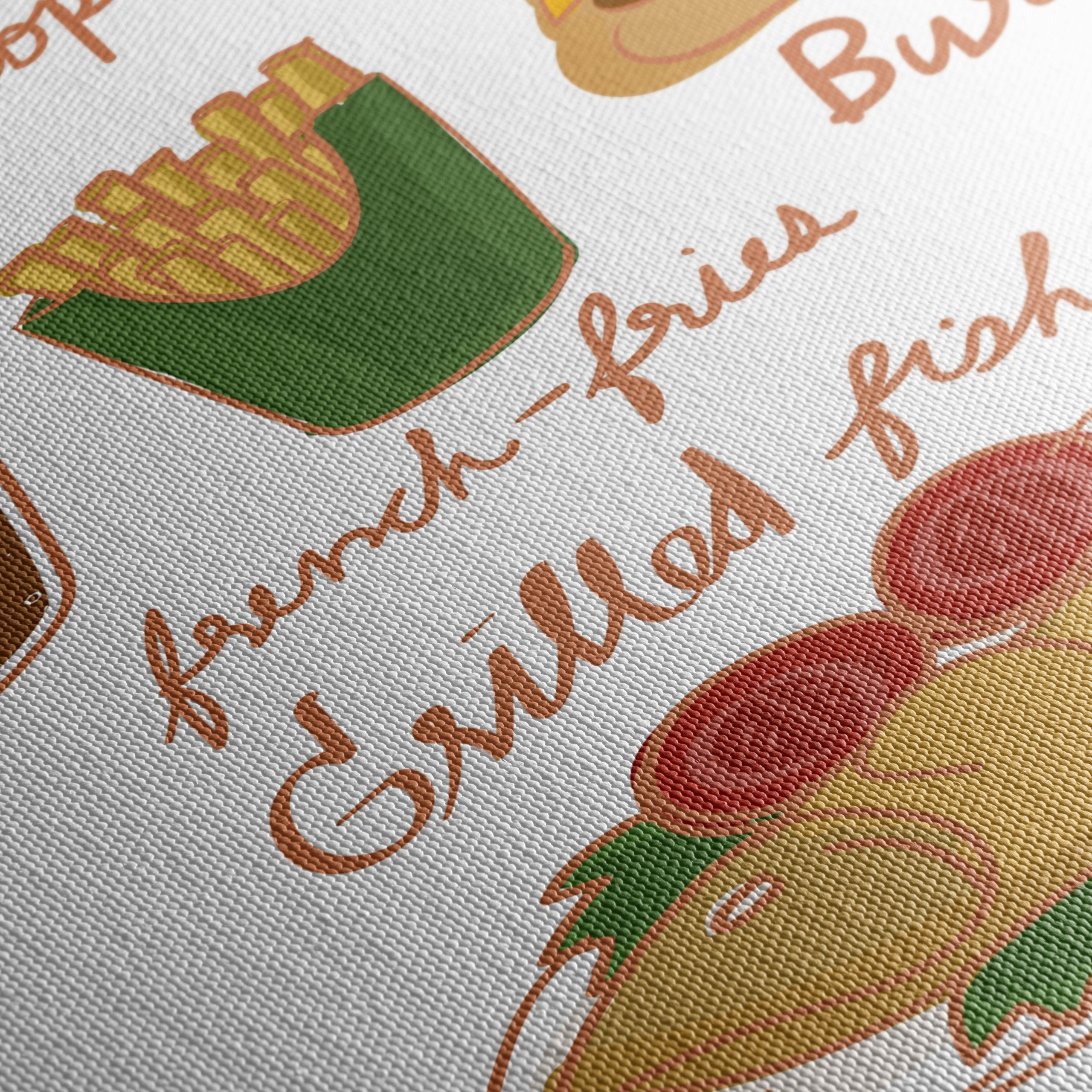Playful Abstract Food Illustrations - Image 5