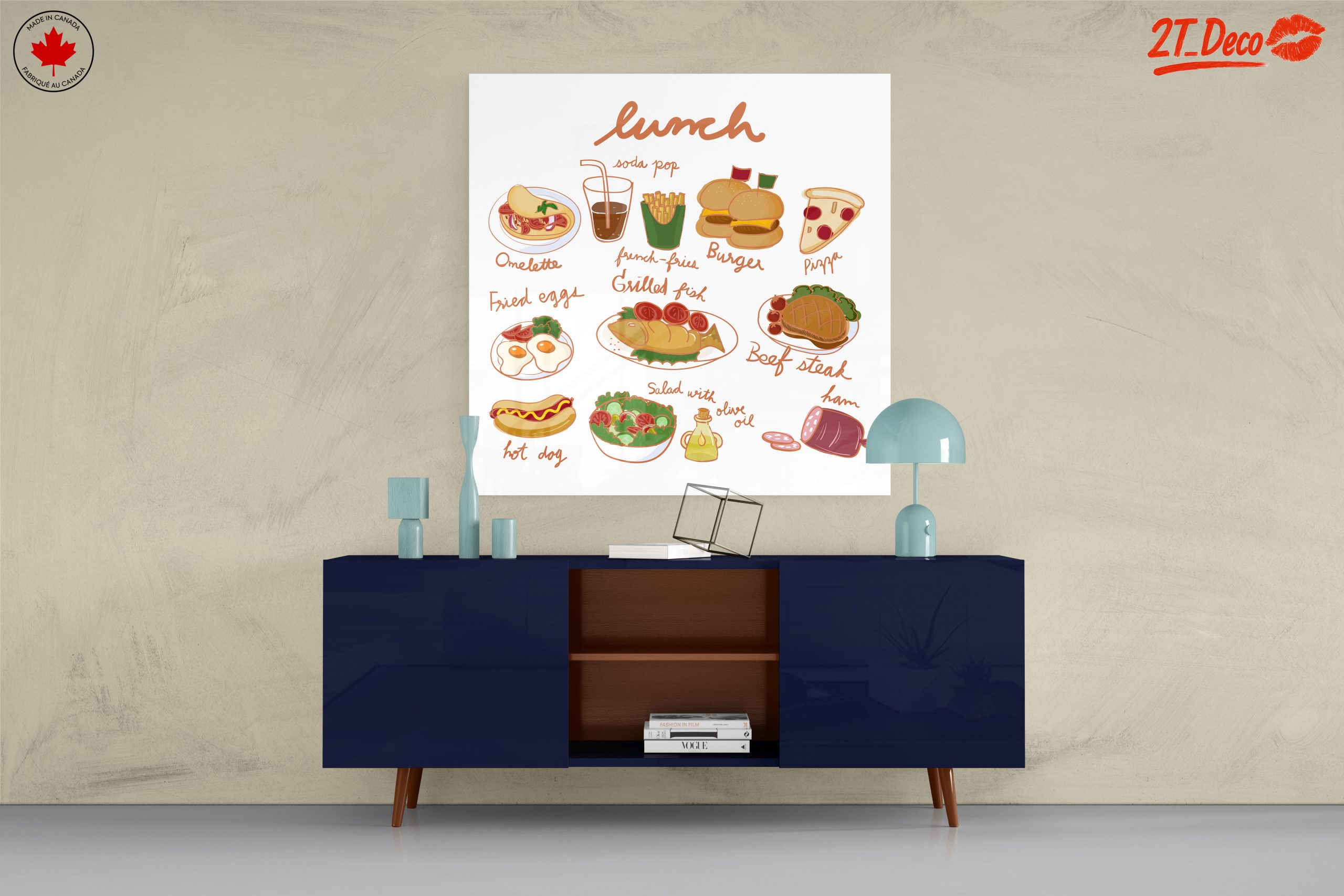 Playful Abstract Food Illustrations - Image 8