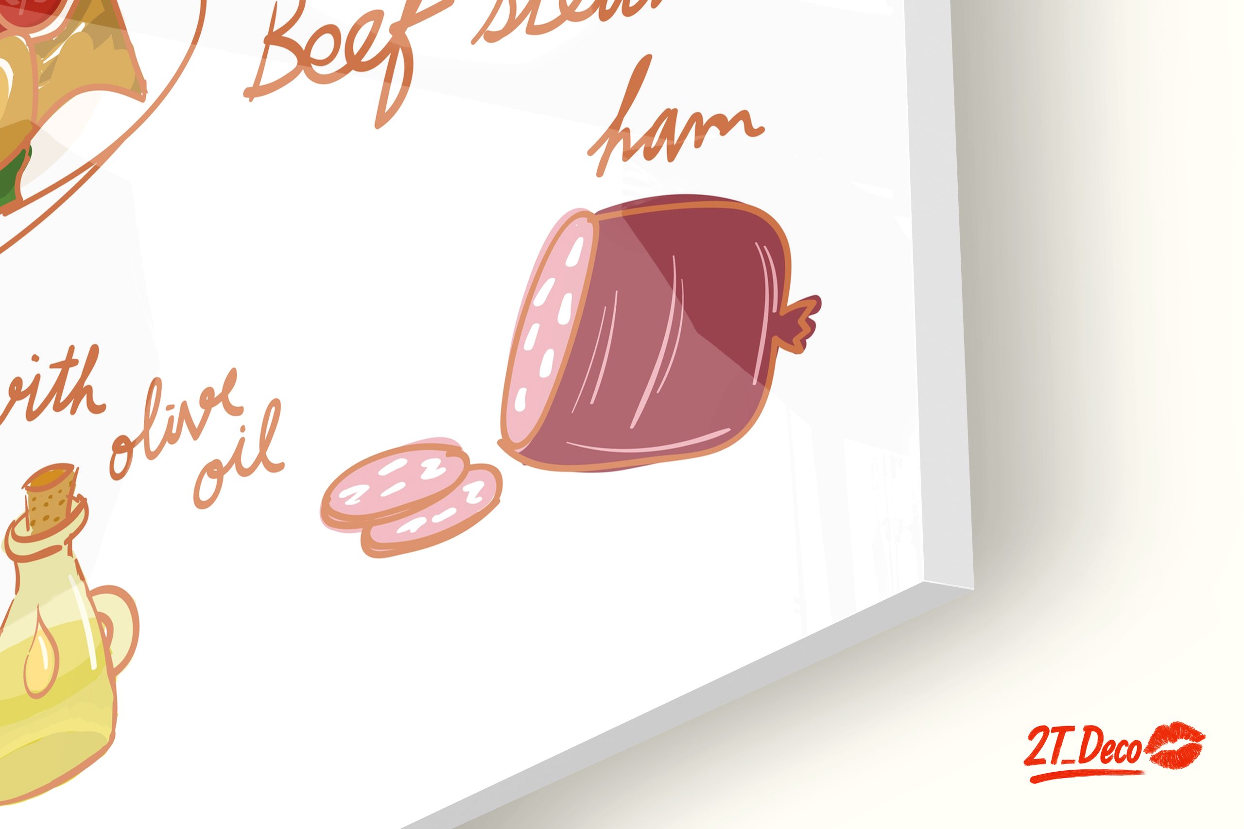 Playful Abstract Food Illustrations - Image 9