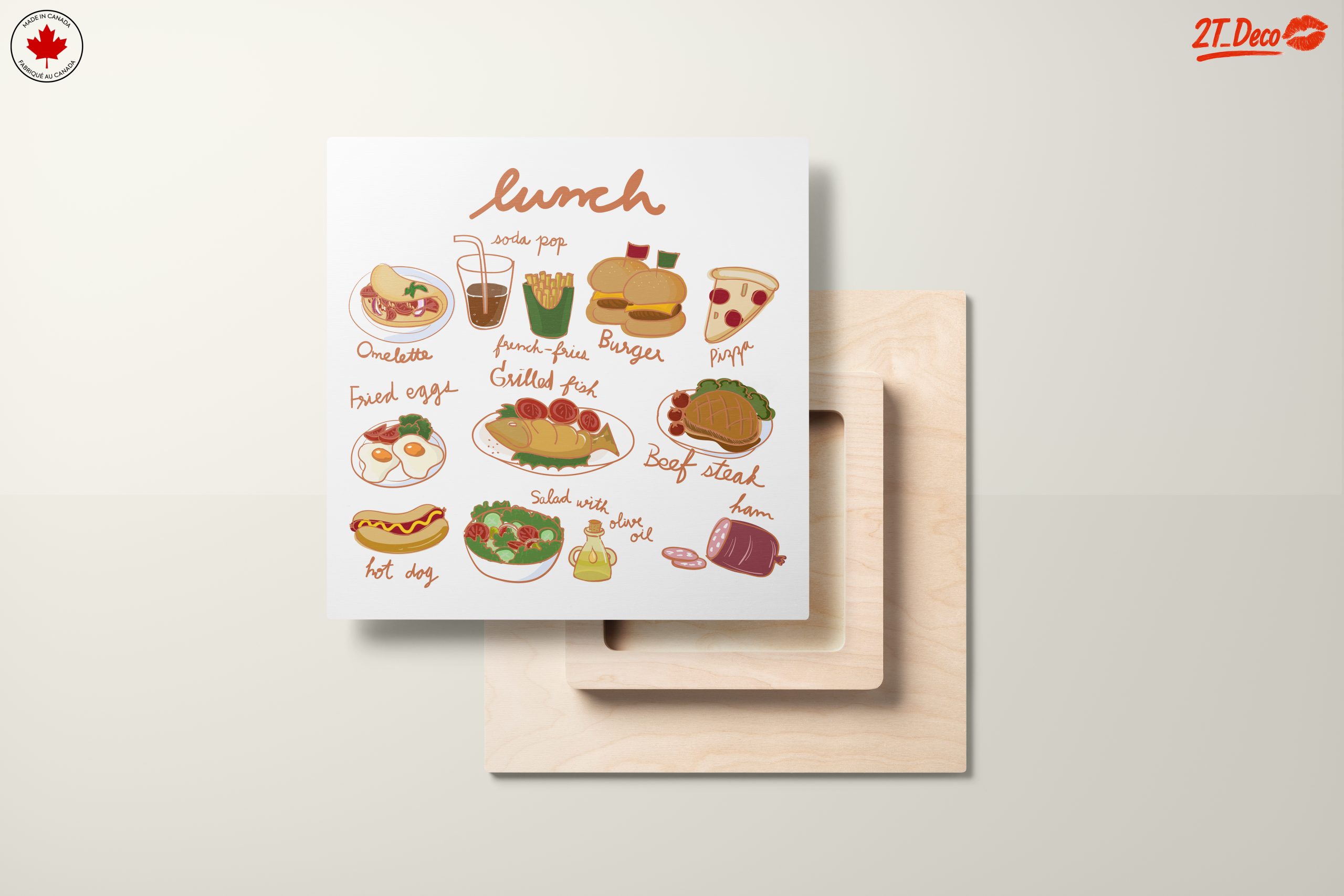 Playful Abstract Food Illustrations - Image 11