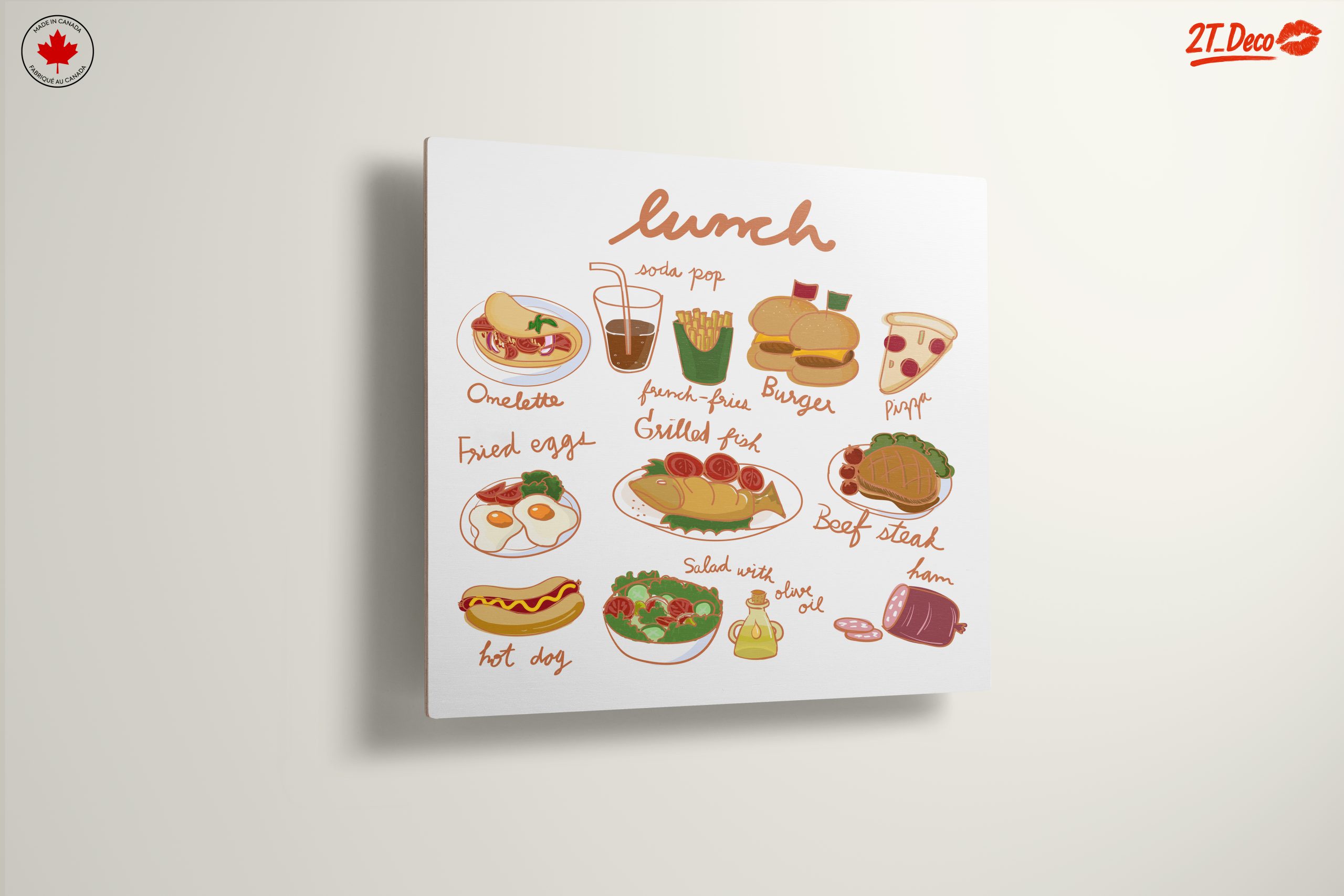 Playful Abstract Food Illustrations - Image 13