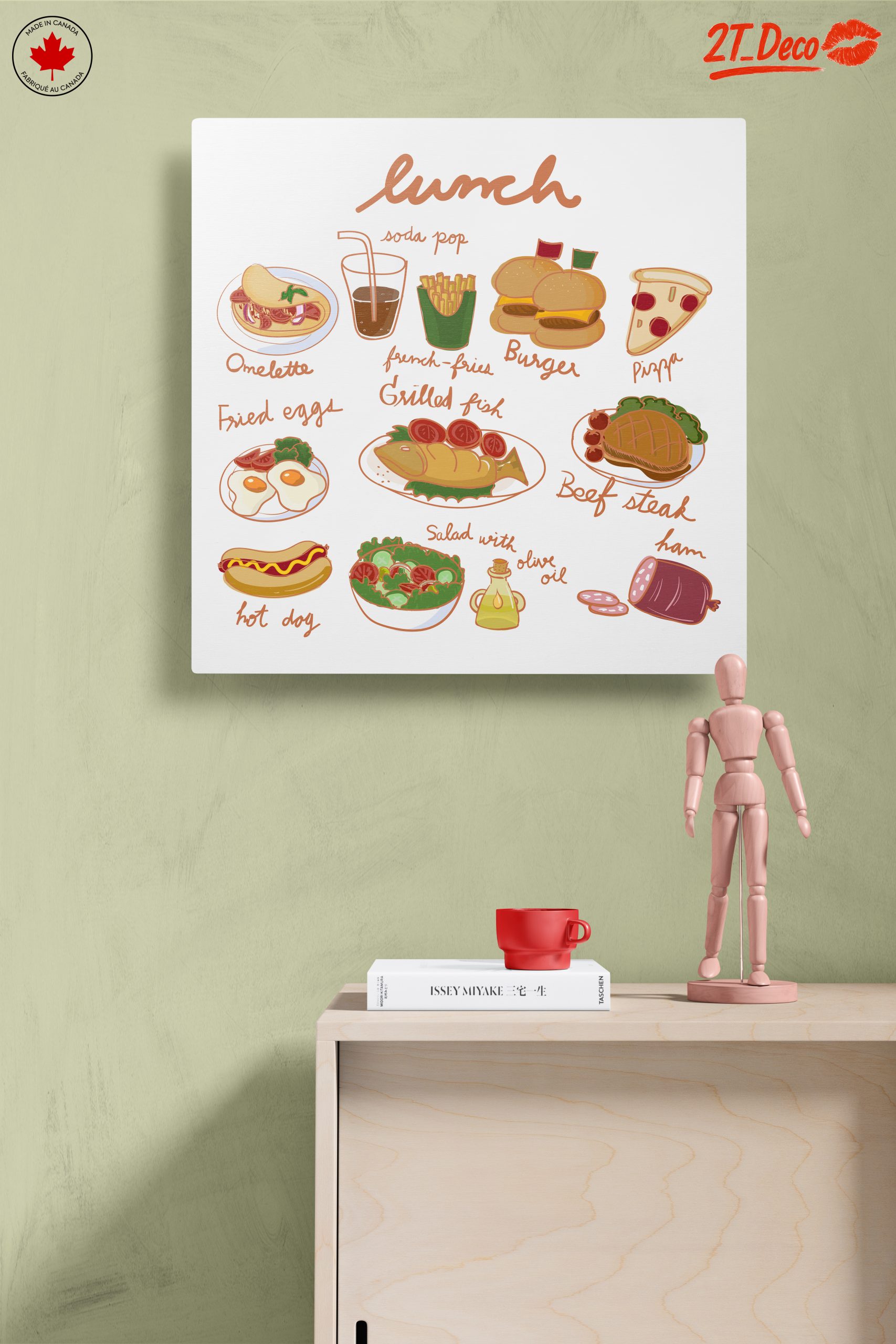 Playful Abstract Food Illustrations - Image 14