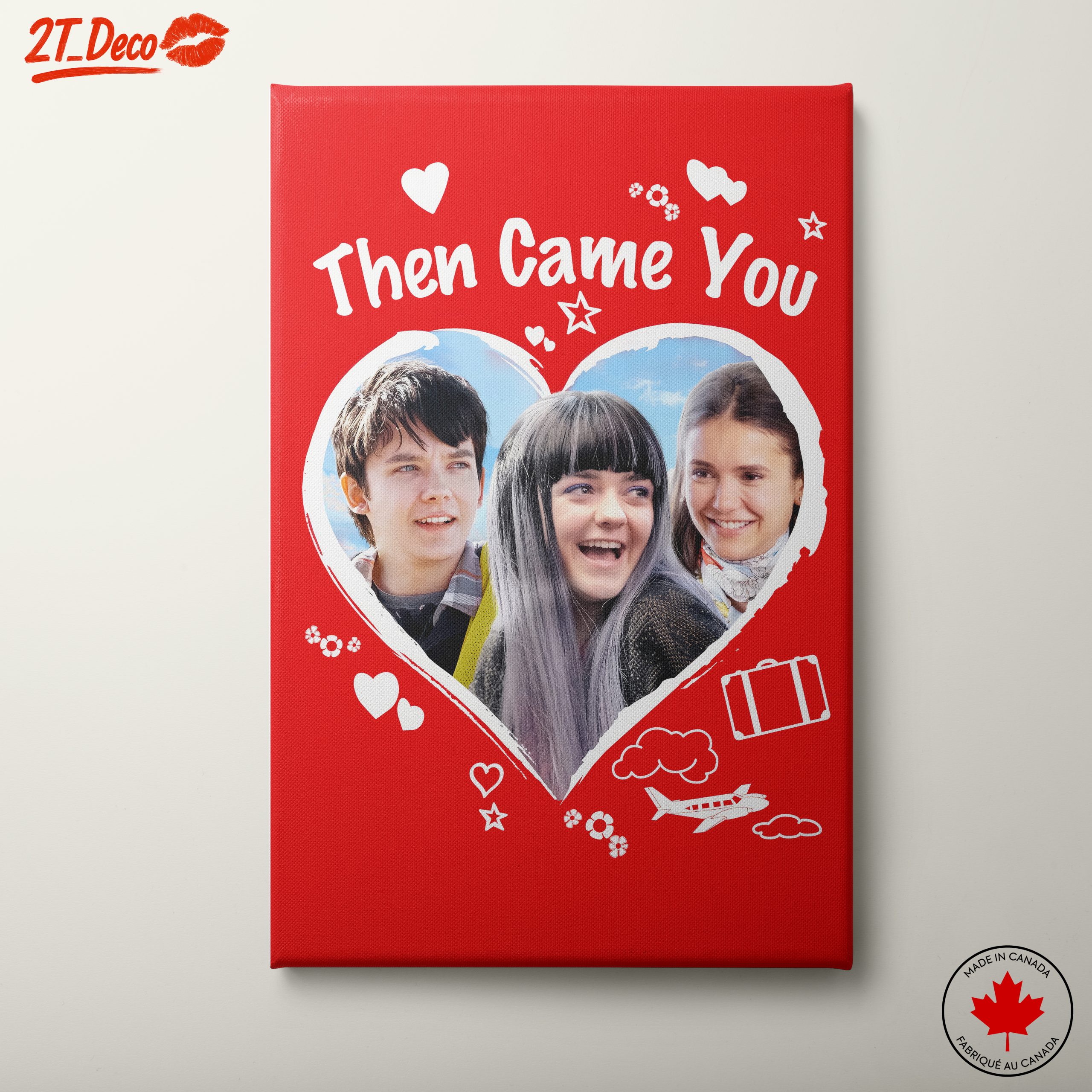 Romantic Comedy Artwork Featuring Heartfelt Moments