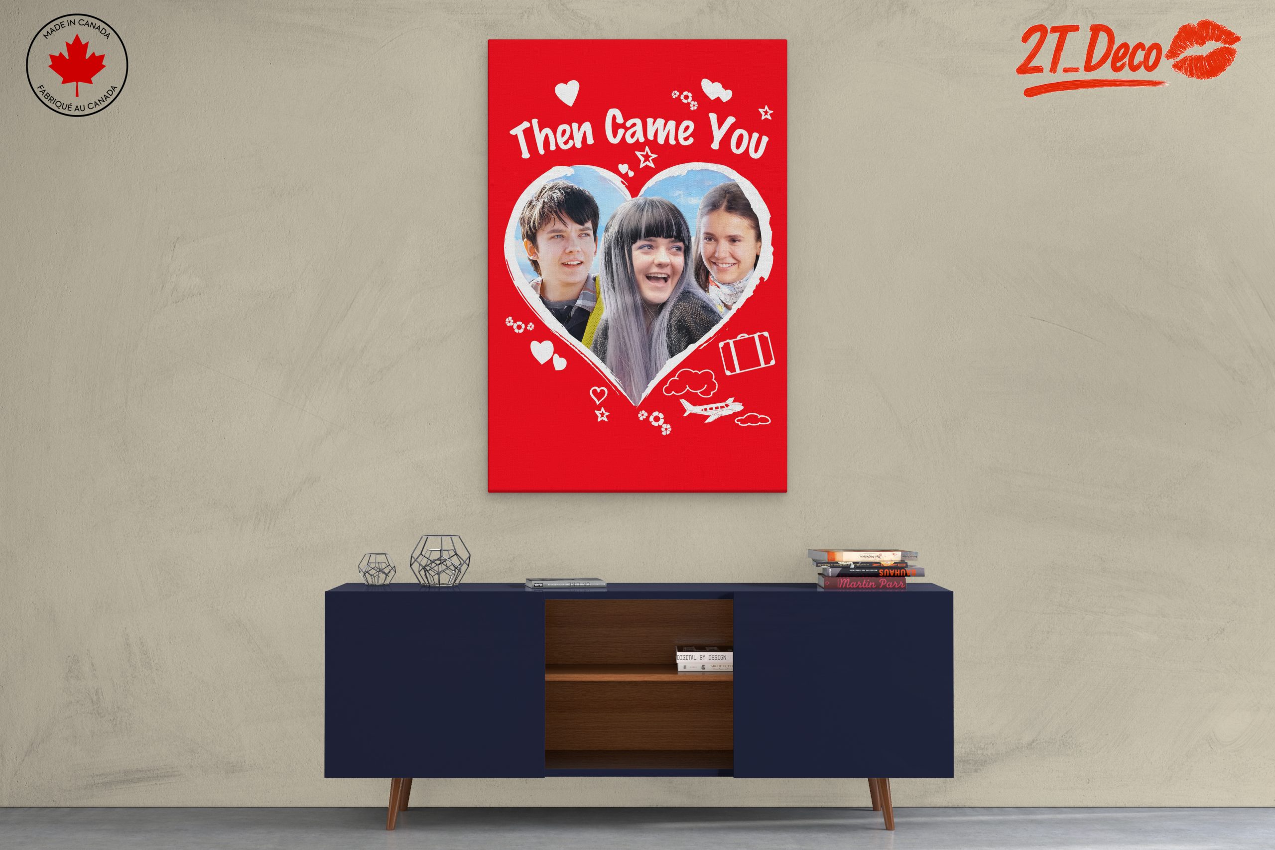 Romantic Comedy Artwork Featuring Heartfelt Moments - Image 3