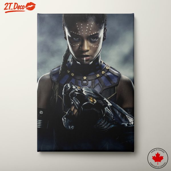 Black Panther Character Art in Dramatic Style