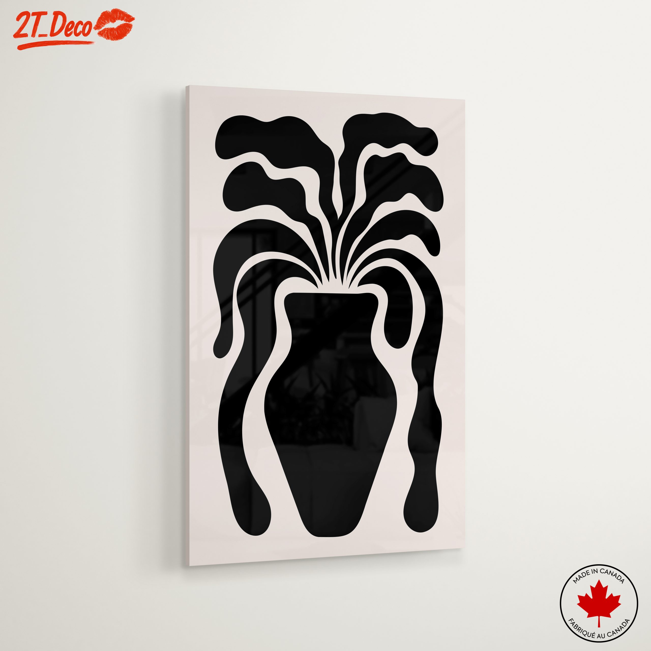 Minimalist Black and White Abstract Art - Image 6