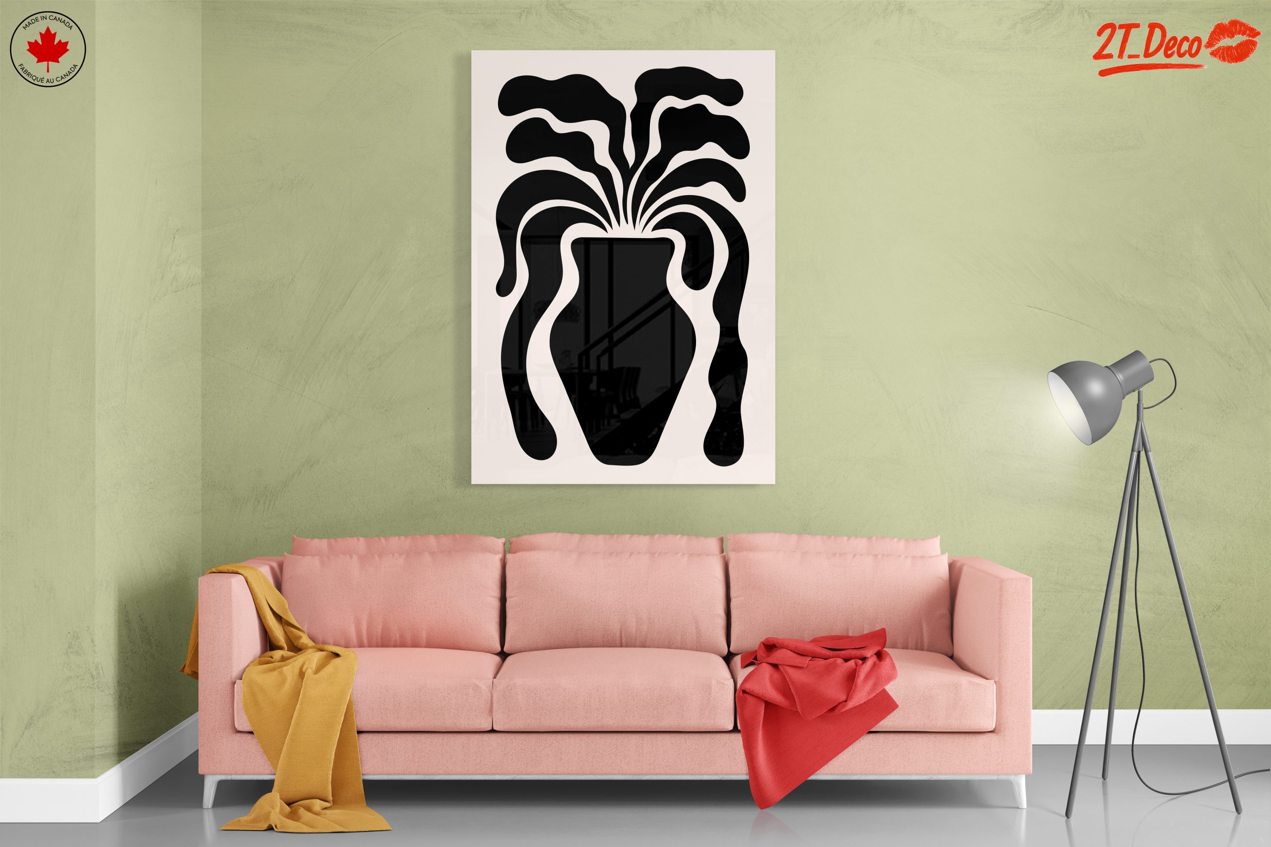 Minimalist Black and White Abstract Art - Image 7