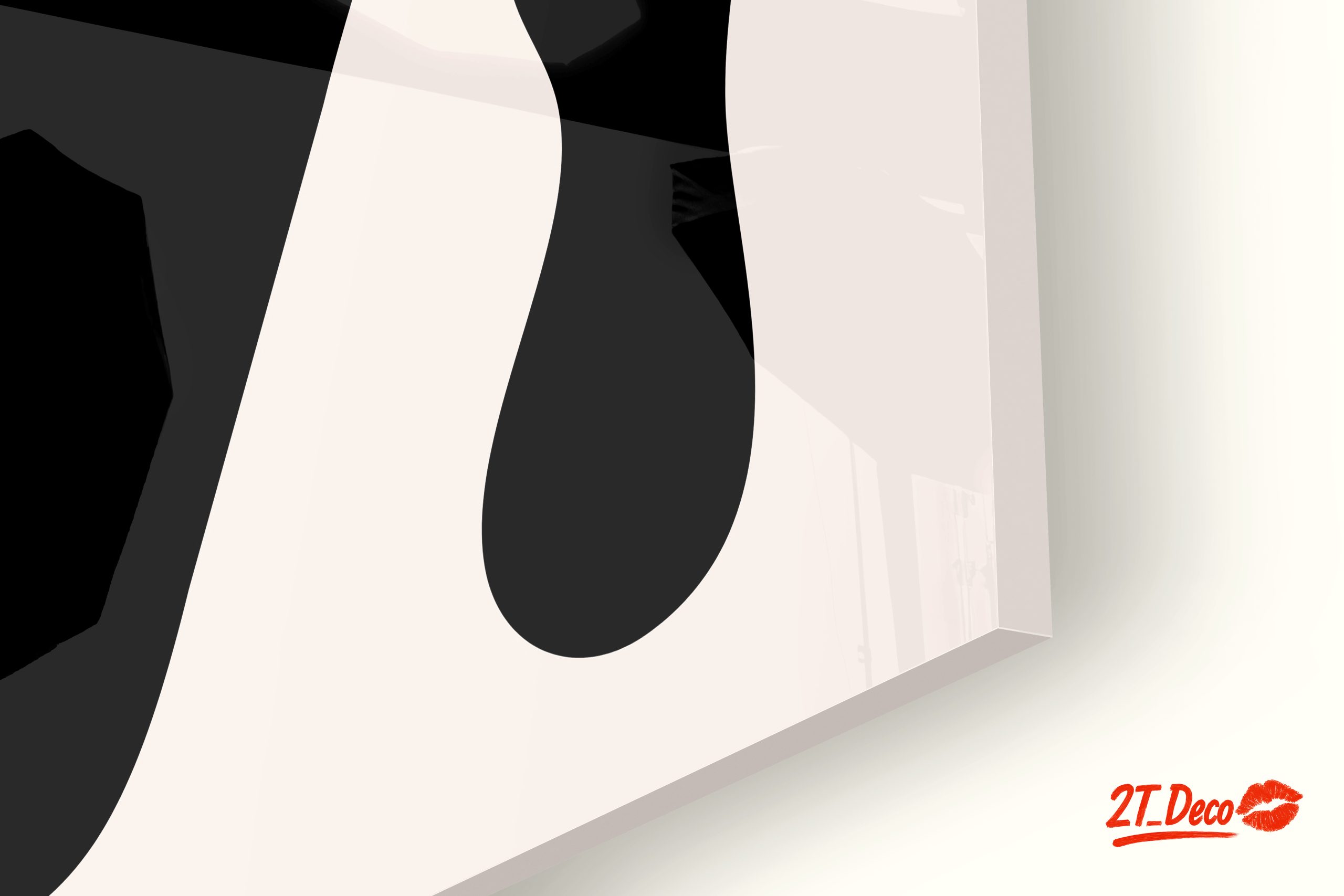 Minimalist Black and White Abstract Art - Image 9