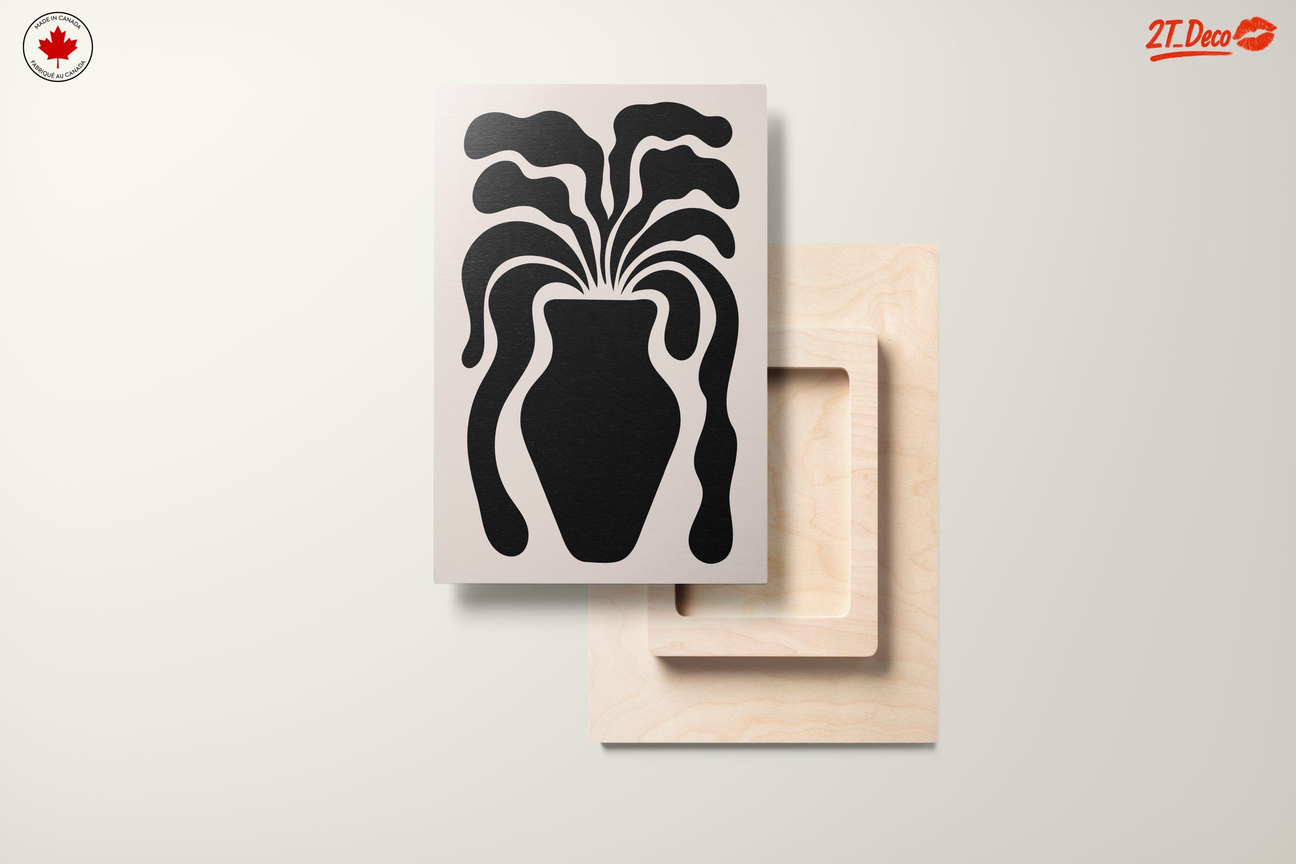 Minimalist Black and White Abstract Art - Image 11