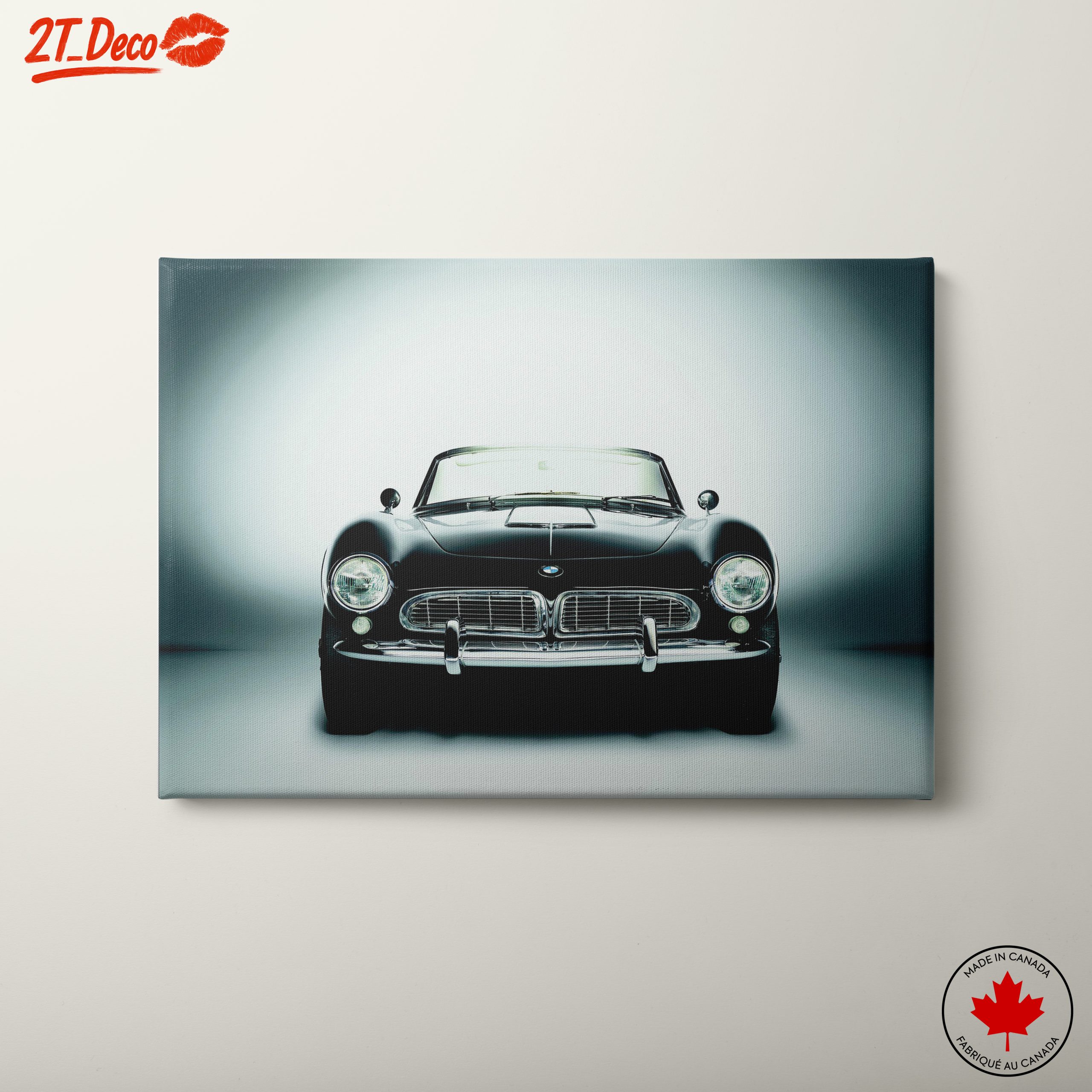 Stunning Classic Car Art Piece